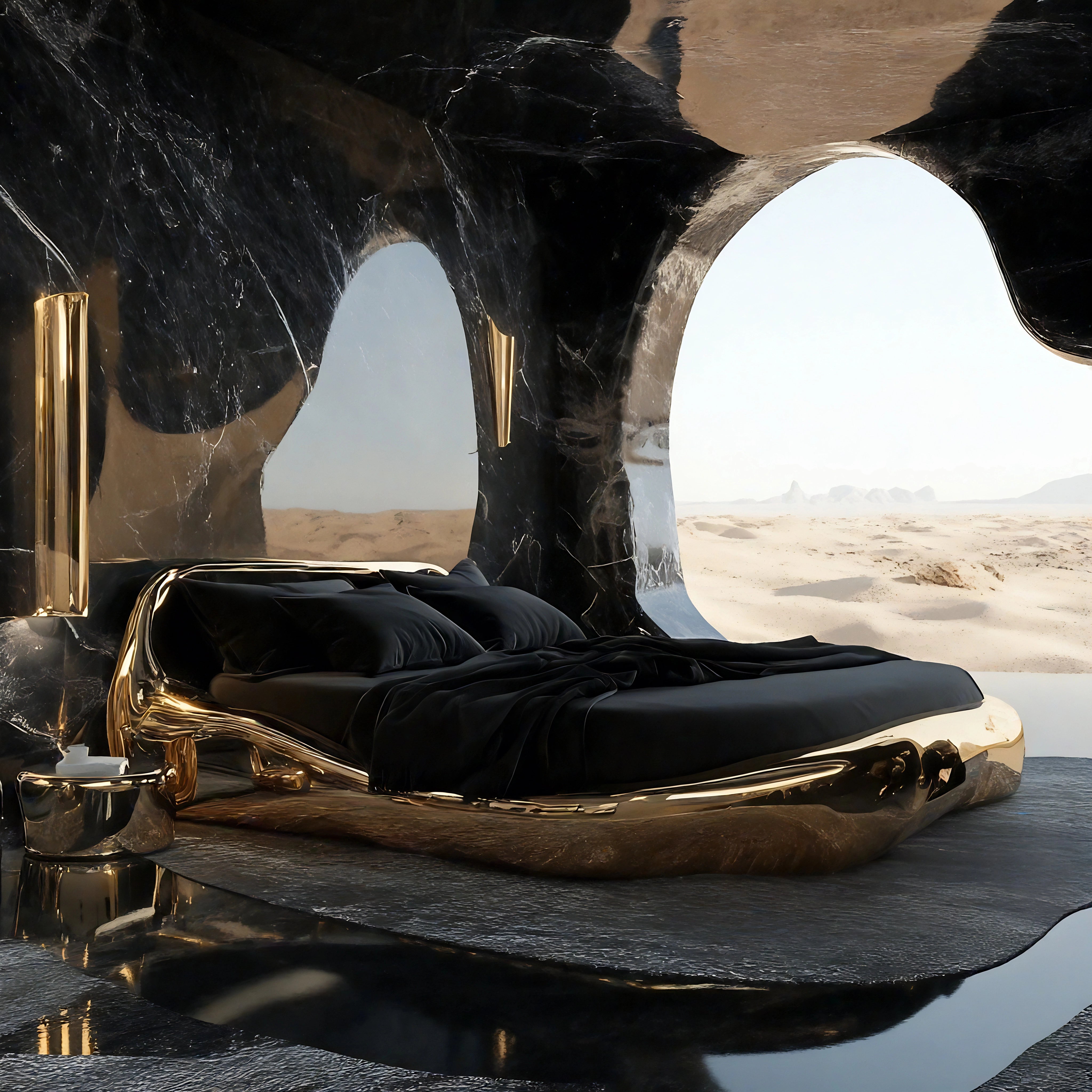 Vantor Bed Bed Interior Moderna