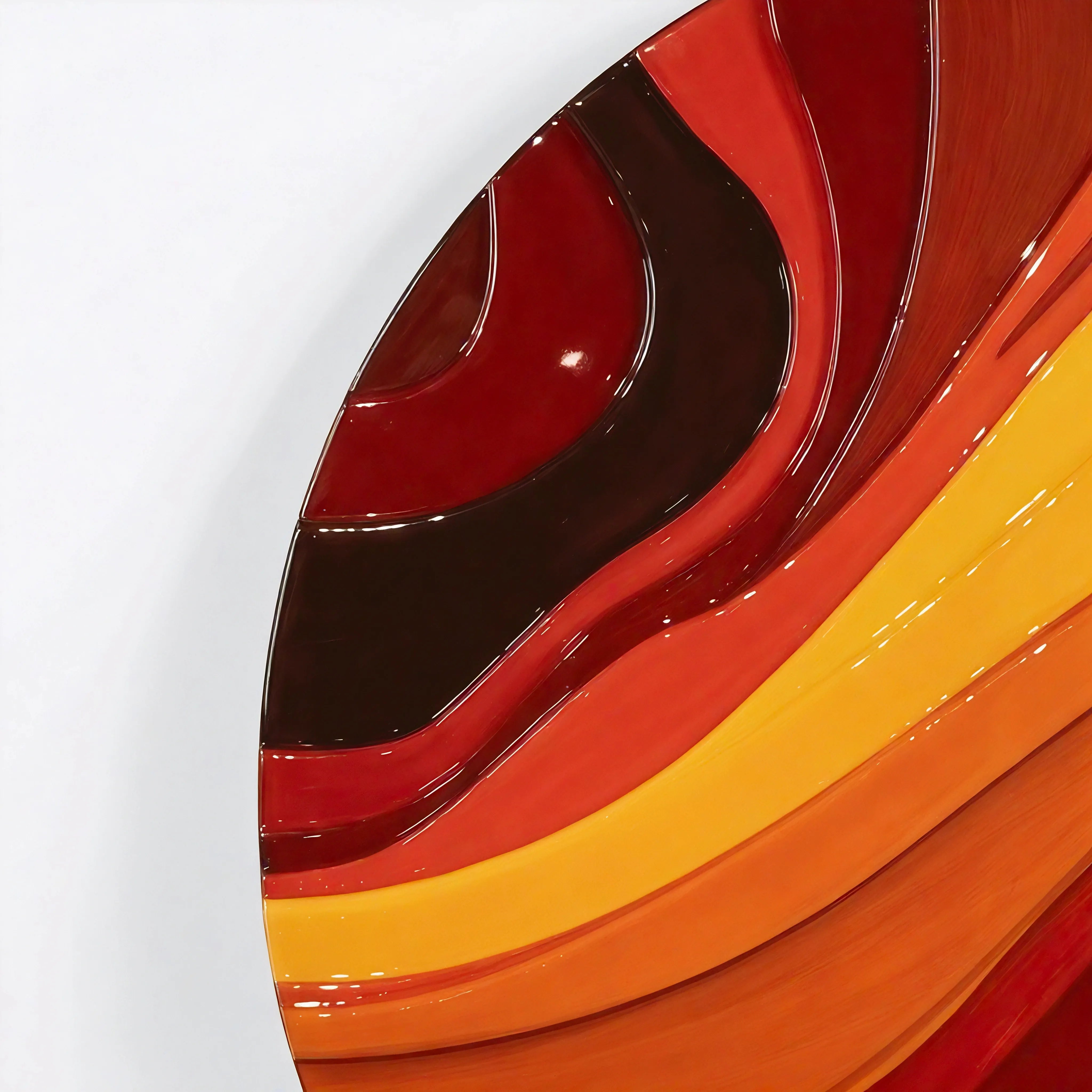 Thermal Strata Wall Art Interior Moderna