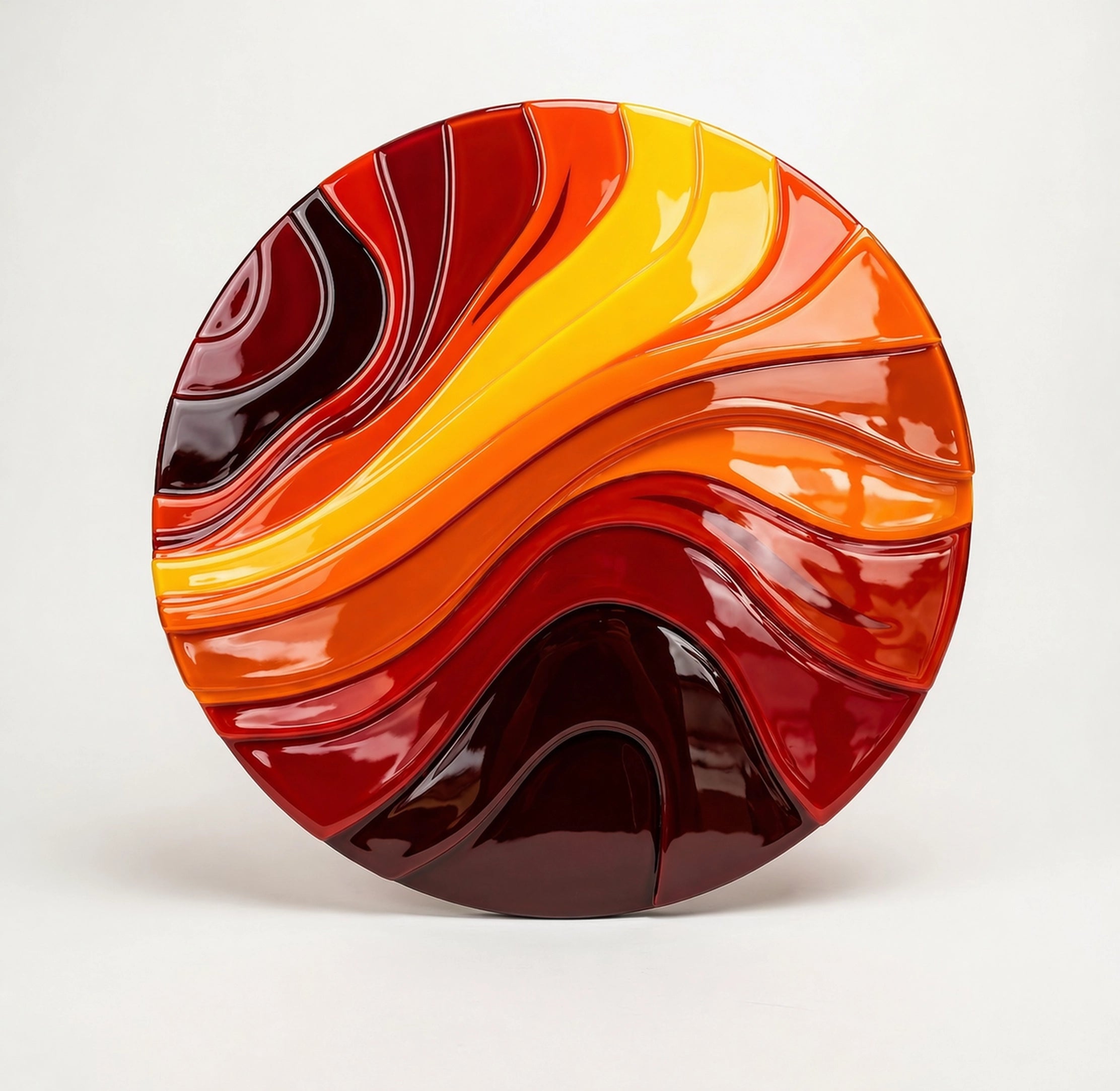 Thermal Strata Wall Art Interior Moderna