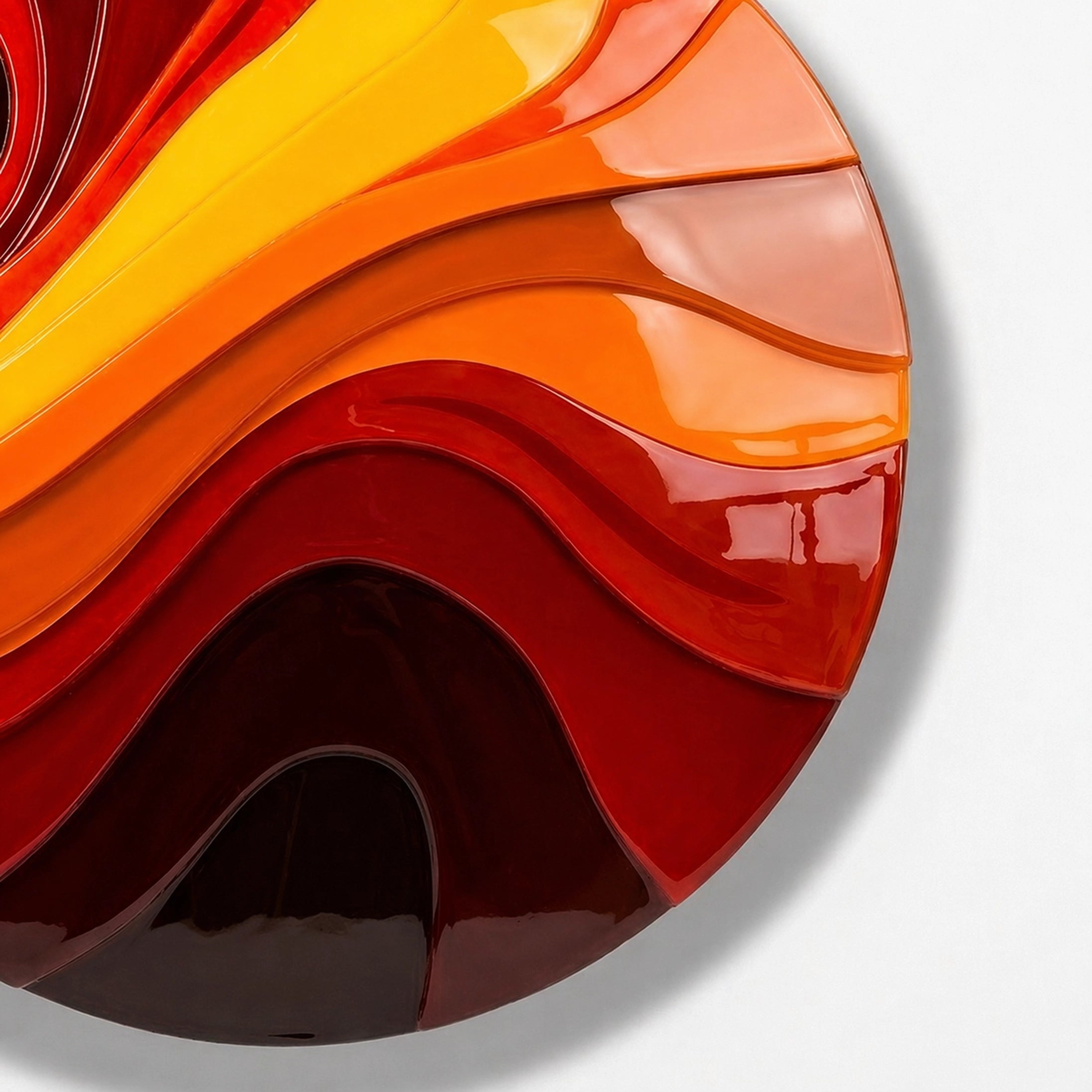 Thermal Strata Wall Art Interior Moderna