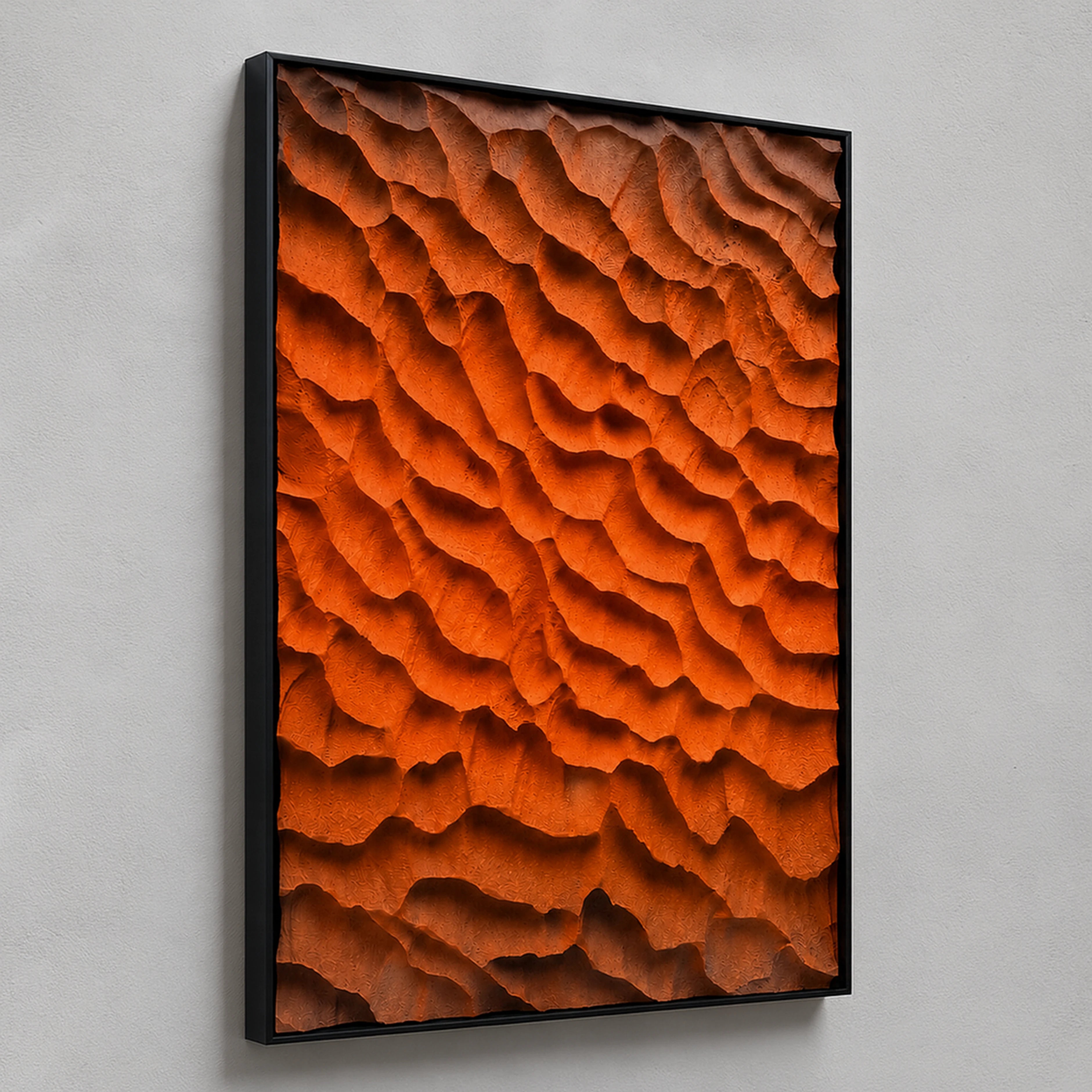 Pressure Index | Ember Tension Wall Art Interior Moderna