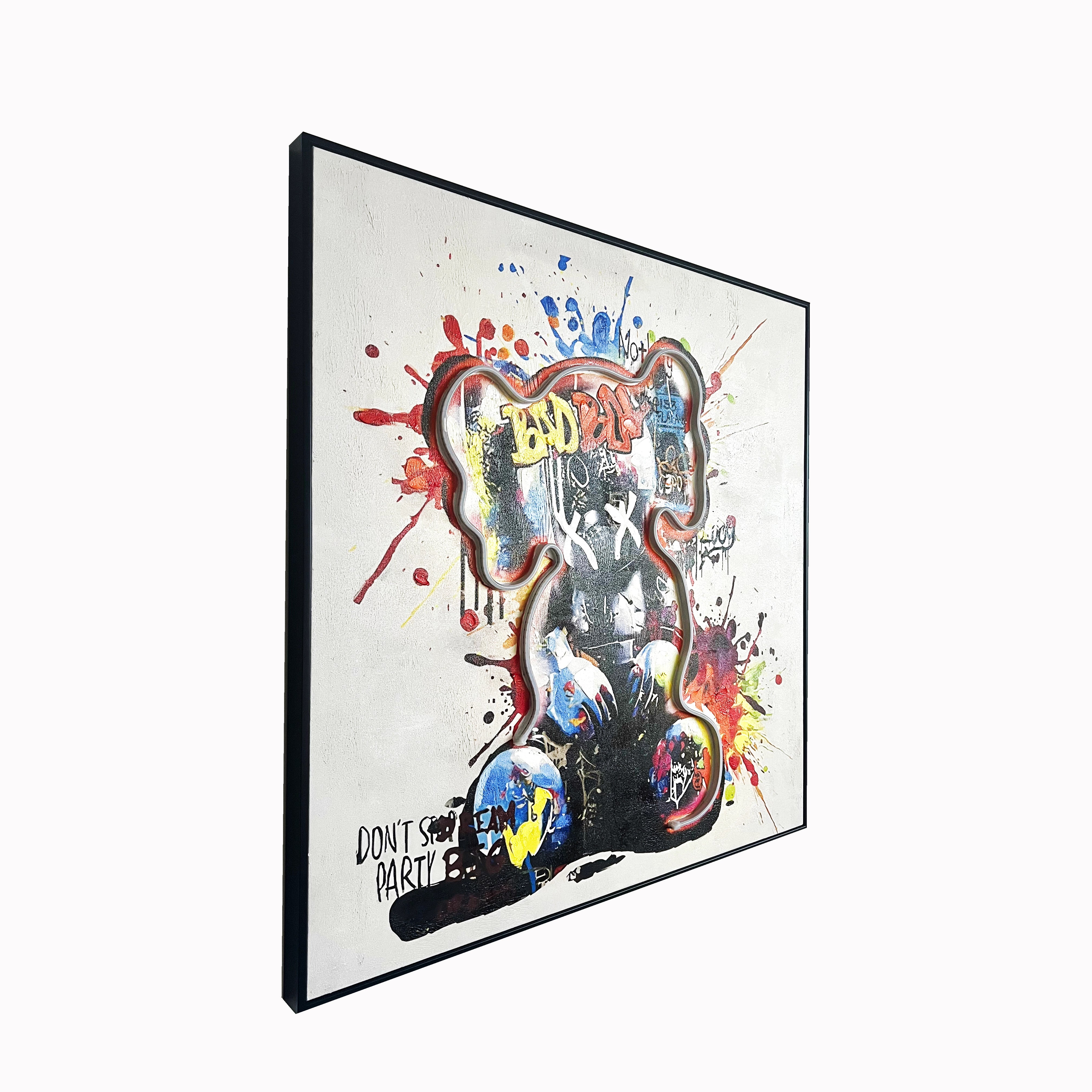 Pop Burn Wall Art Interior Moderna