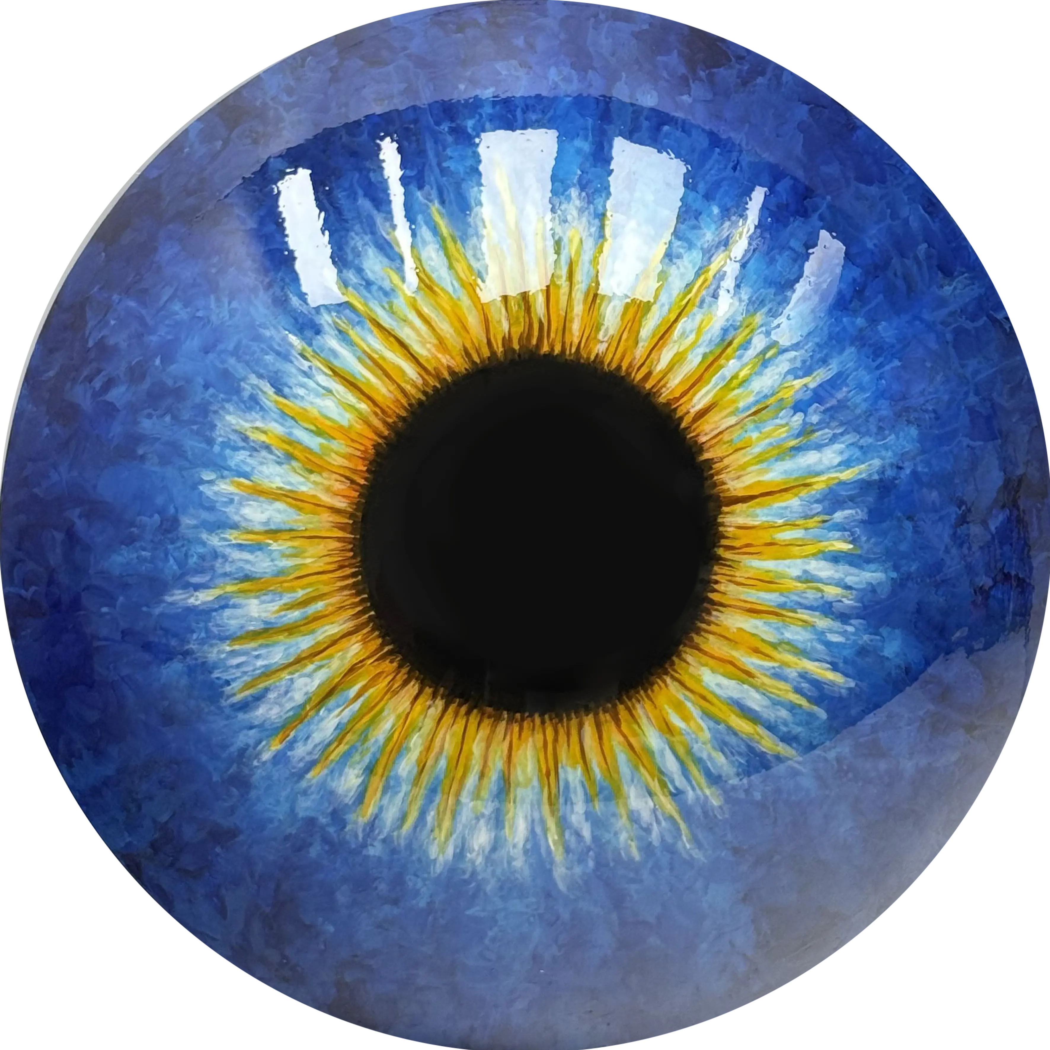 Solar Iris Wall Art Interior Moderna