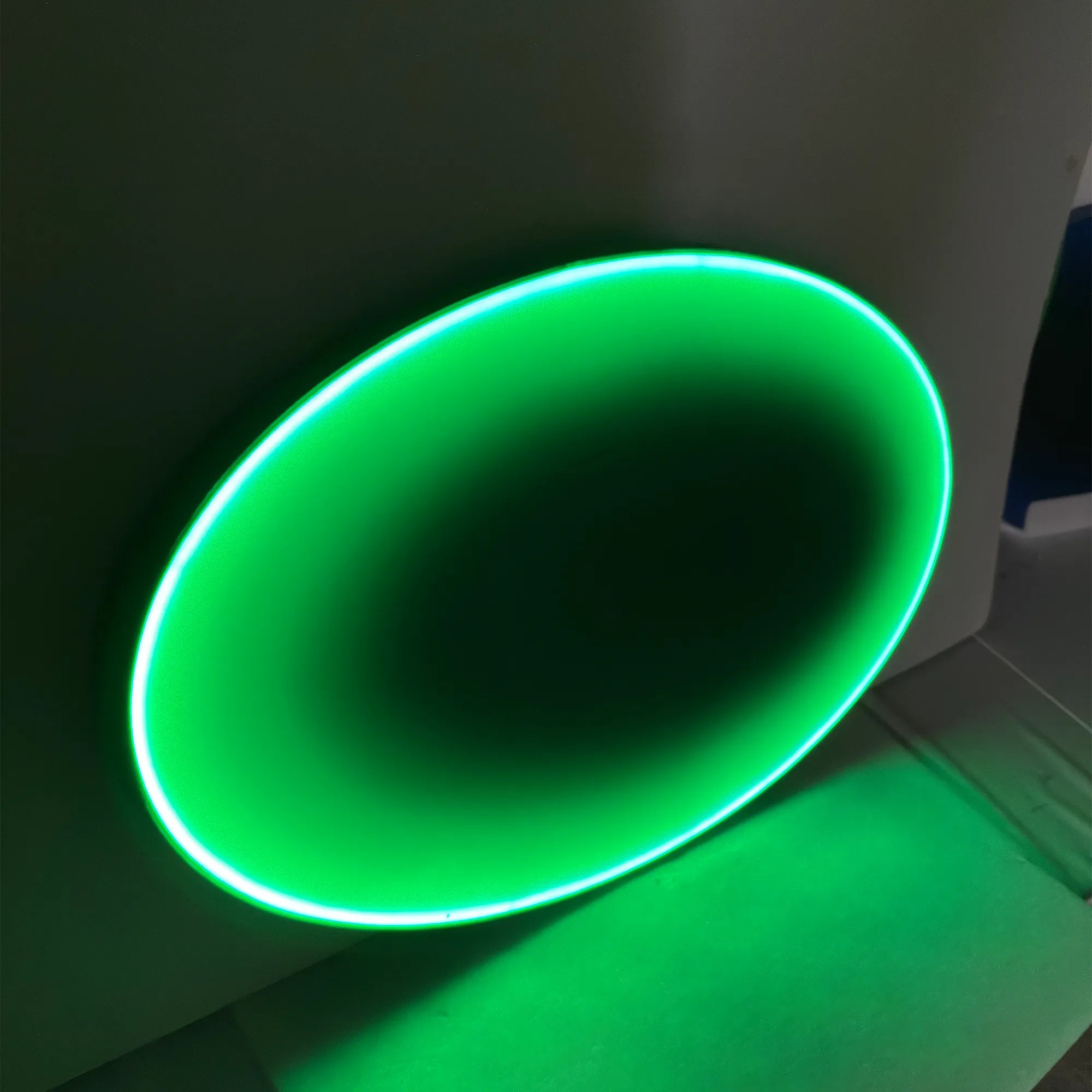 Threshold of Maybe | Liminal Green Wall Art Interior Moderna