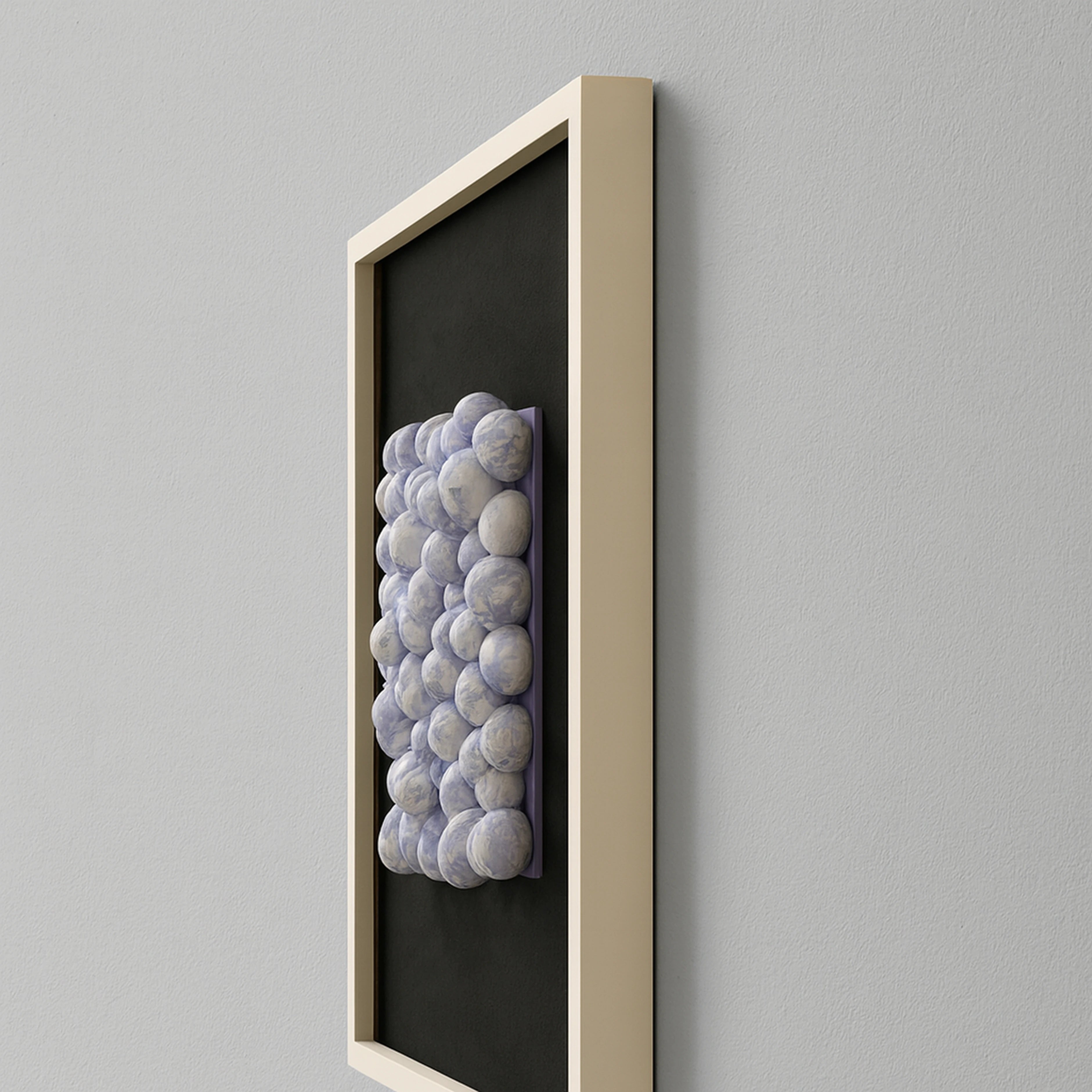 Purple Haze Bubble Cluster Wall Art Interior Moderna