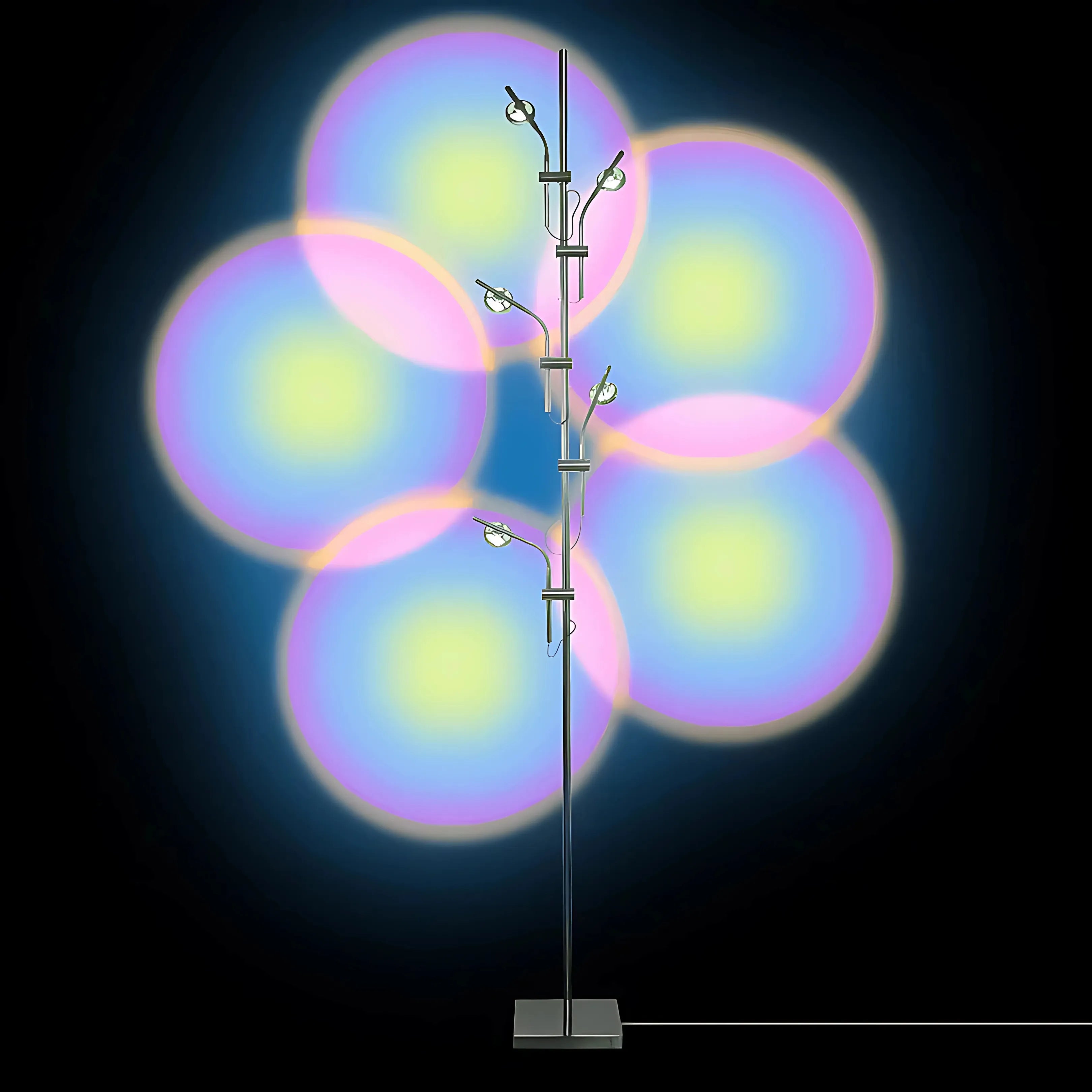 Wa Wa Floor Lamp Lamp Interior Moderna Blue Orb