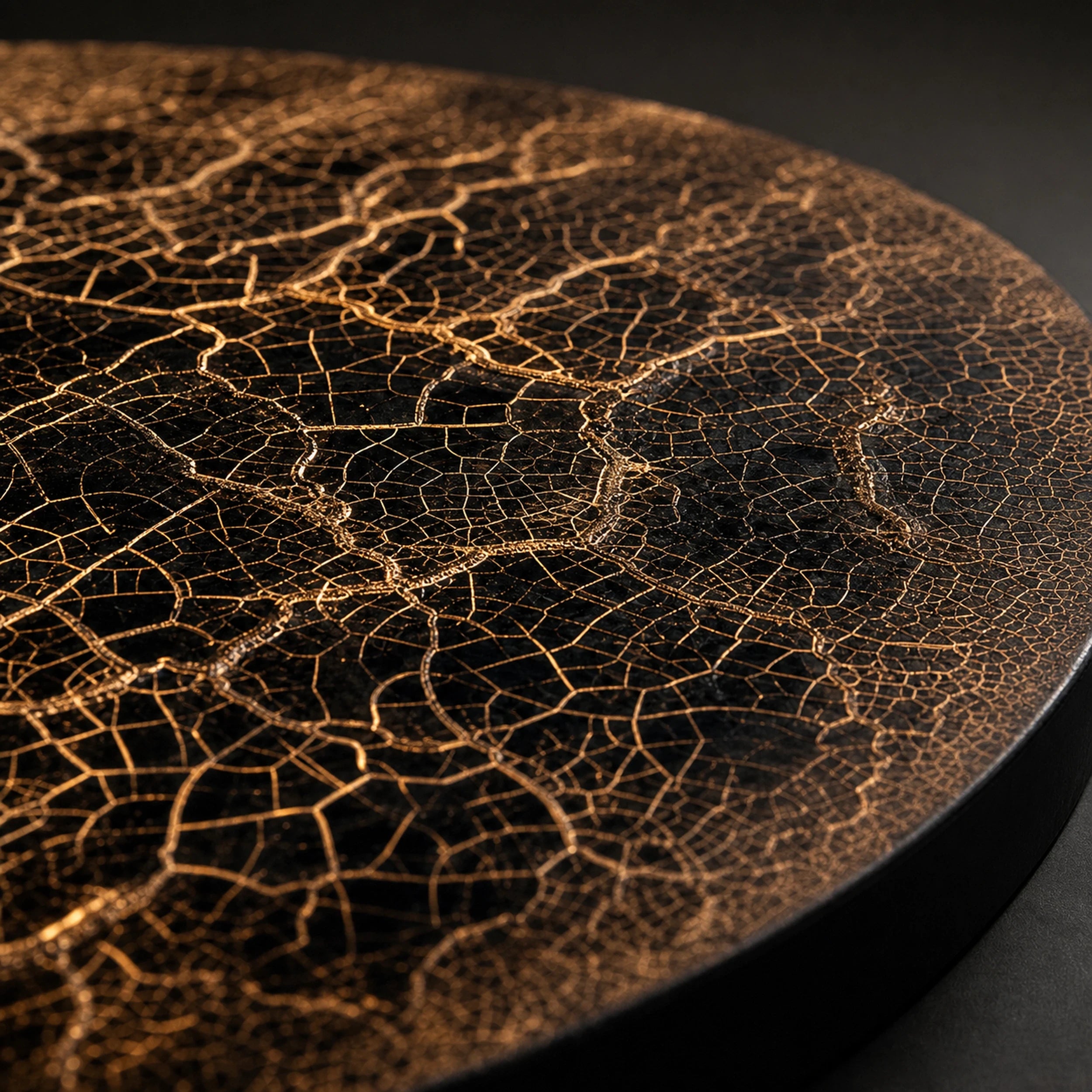 Where Matter Breaks | Black Mass Wall Art Interior Moderna