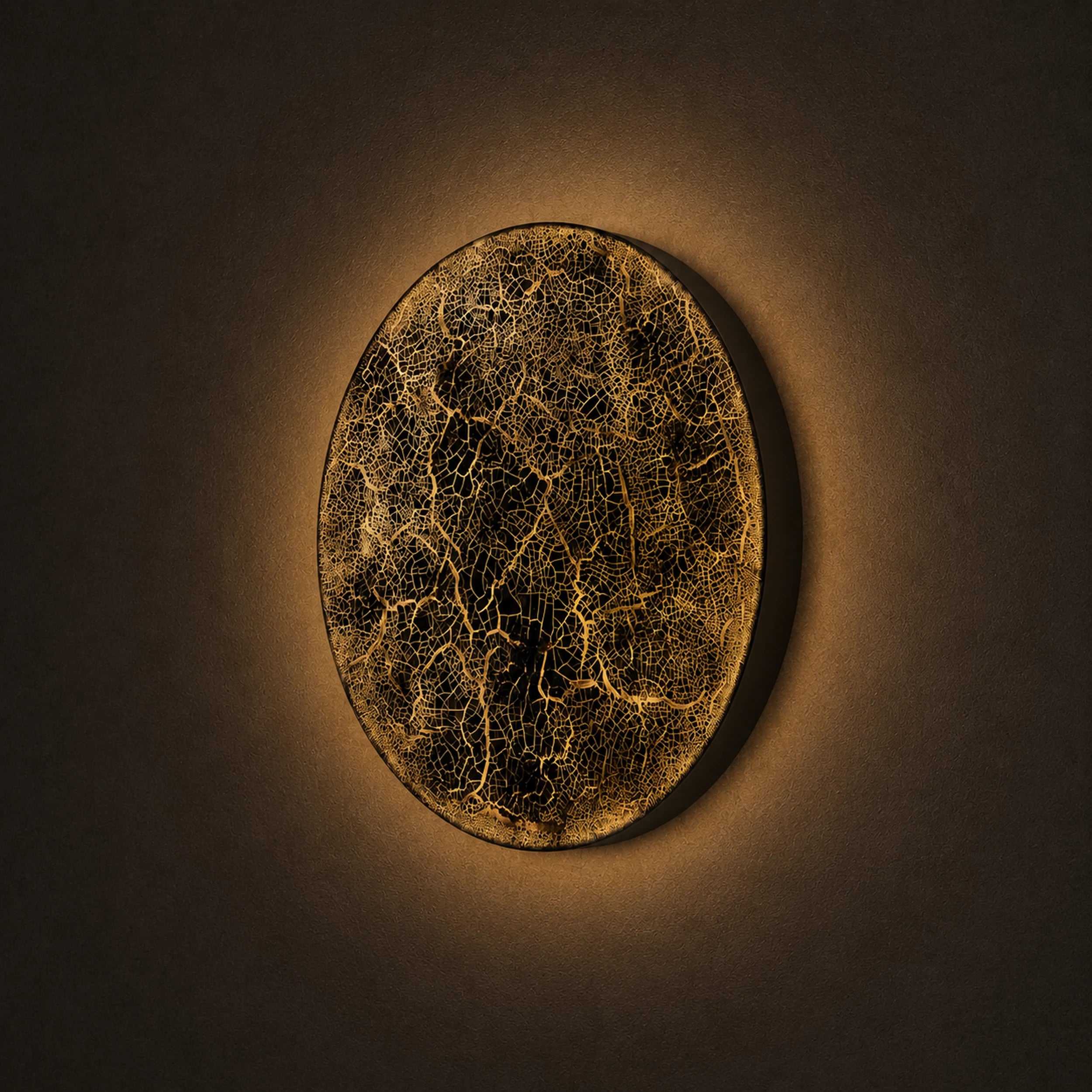 Where Matter Breaks | Black Mass Wall Art Interior Moderna