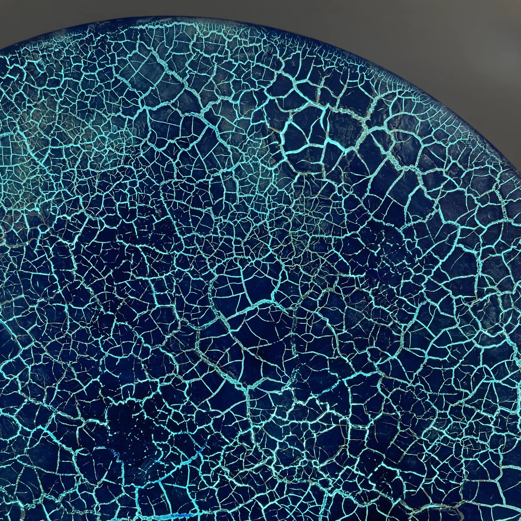 Where Matter Breaks | Fractured Ice Wall Art Interior Moderna