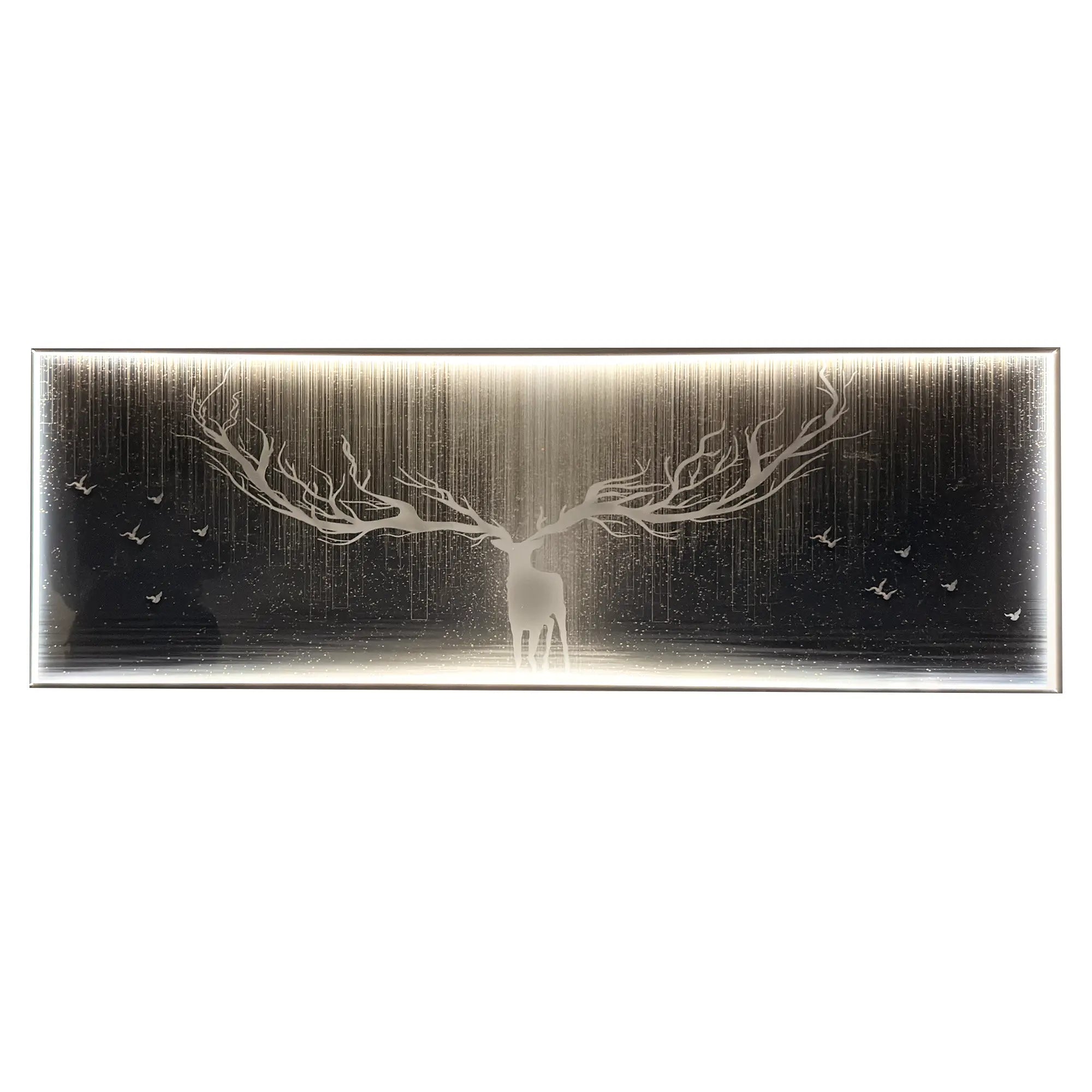 Starlit Elk Wall Art Interior Moderna