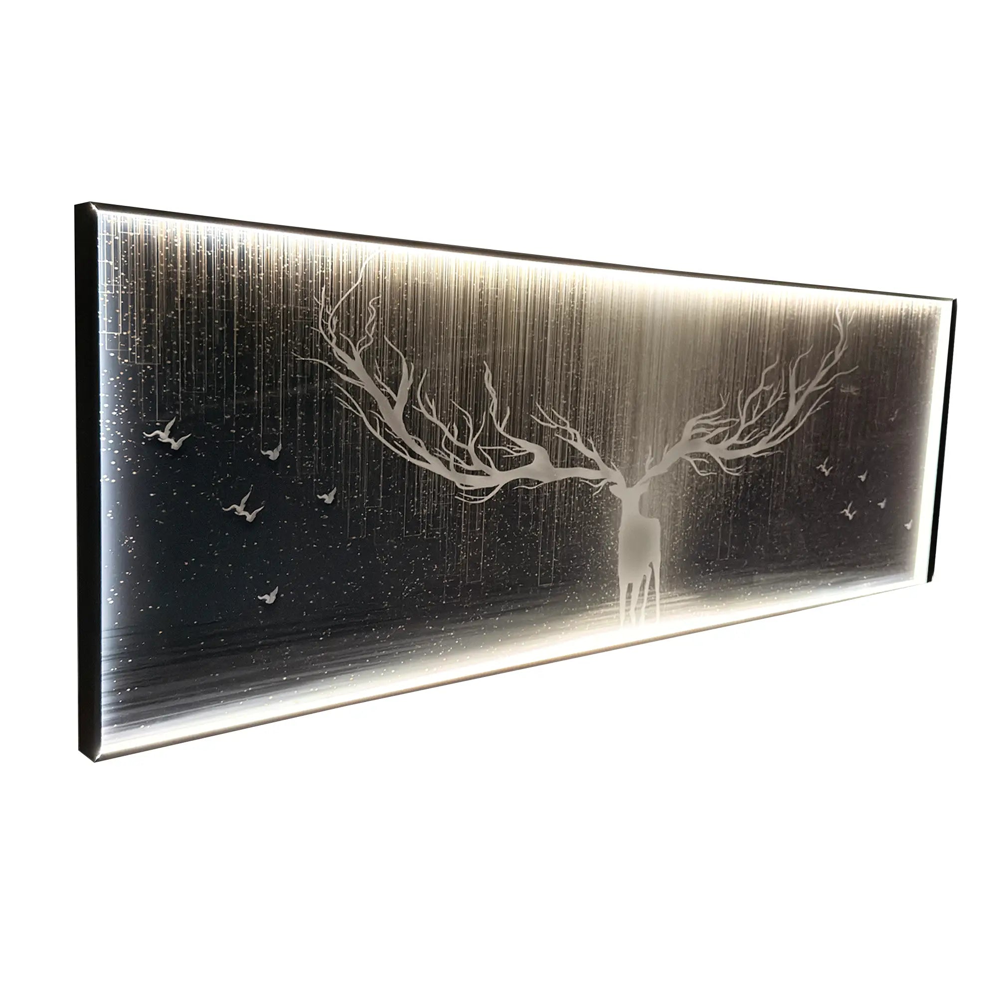 Starlit Elk Wall Art Interior Moderna