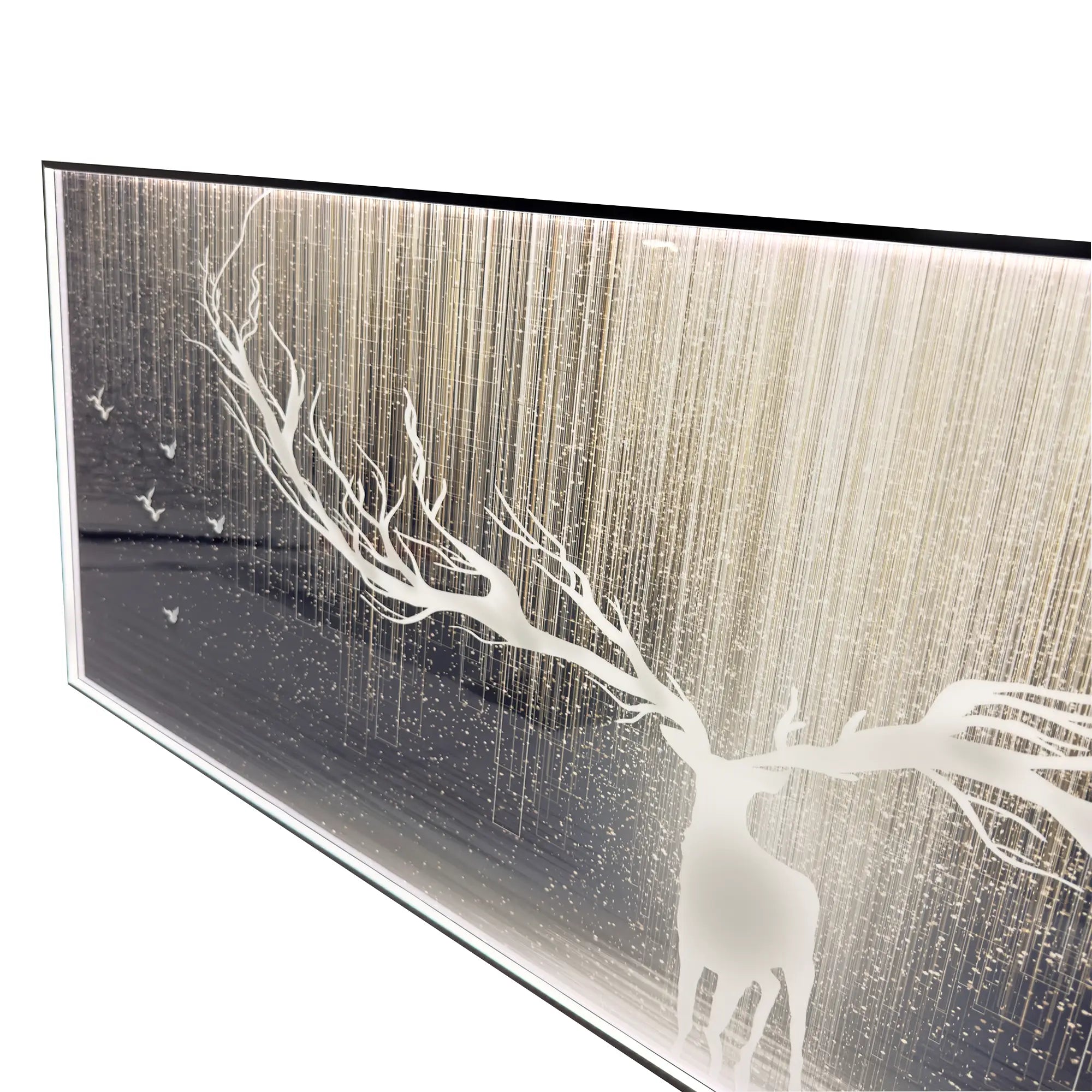 Starlit Elk Wall Art Interior Moderna