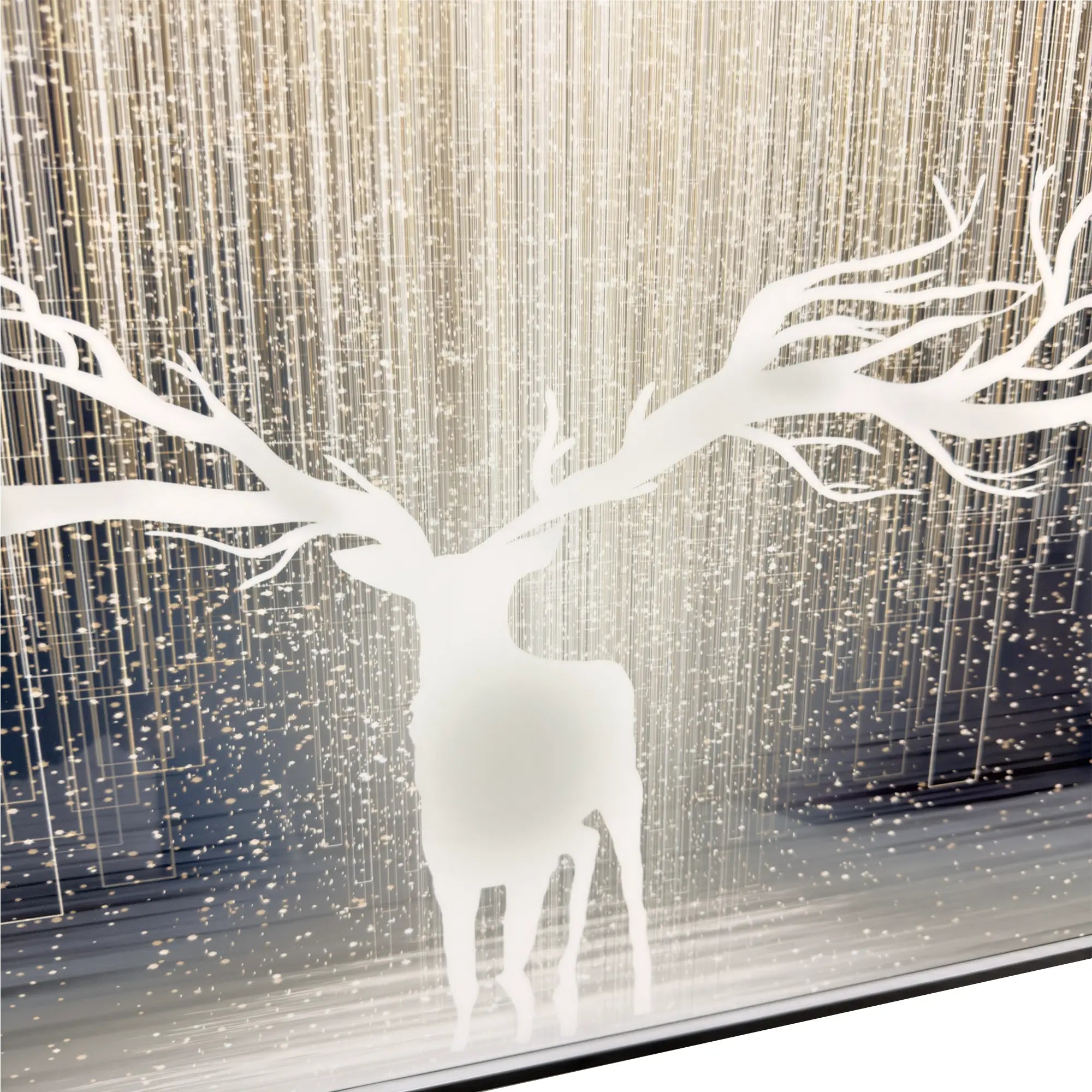 Starlit Elk Wall Art Interior Moderna