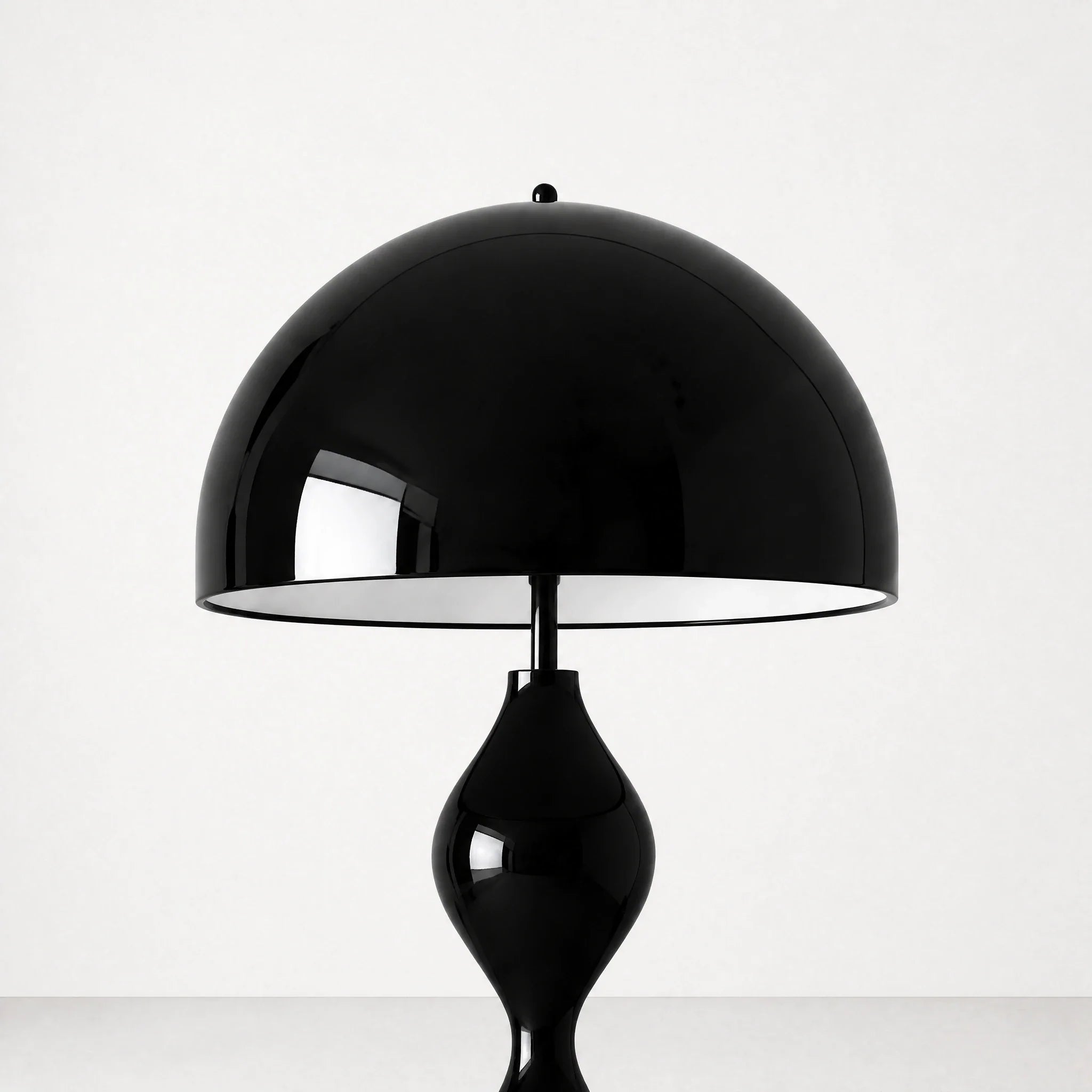 Black Zara Groove Floor Lamp — view 6