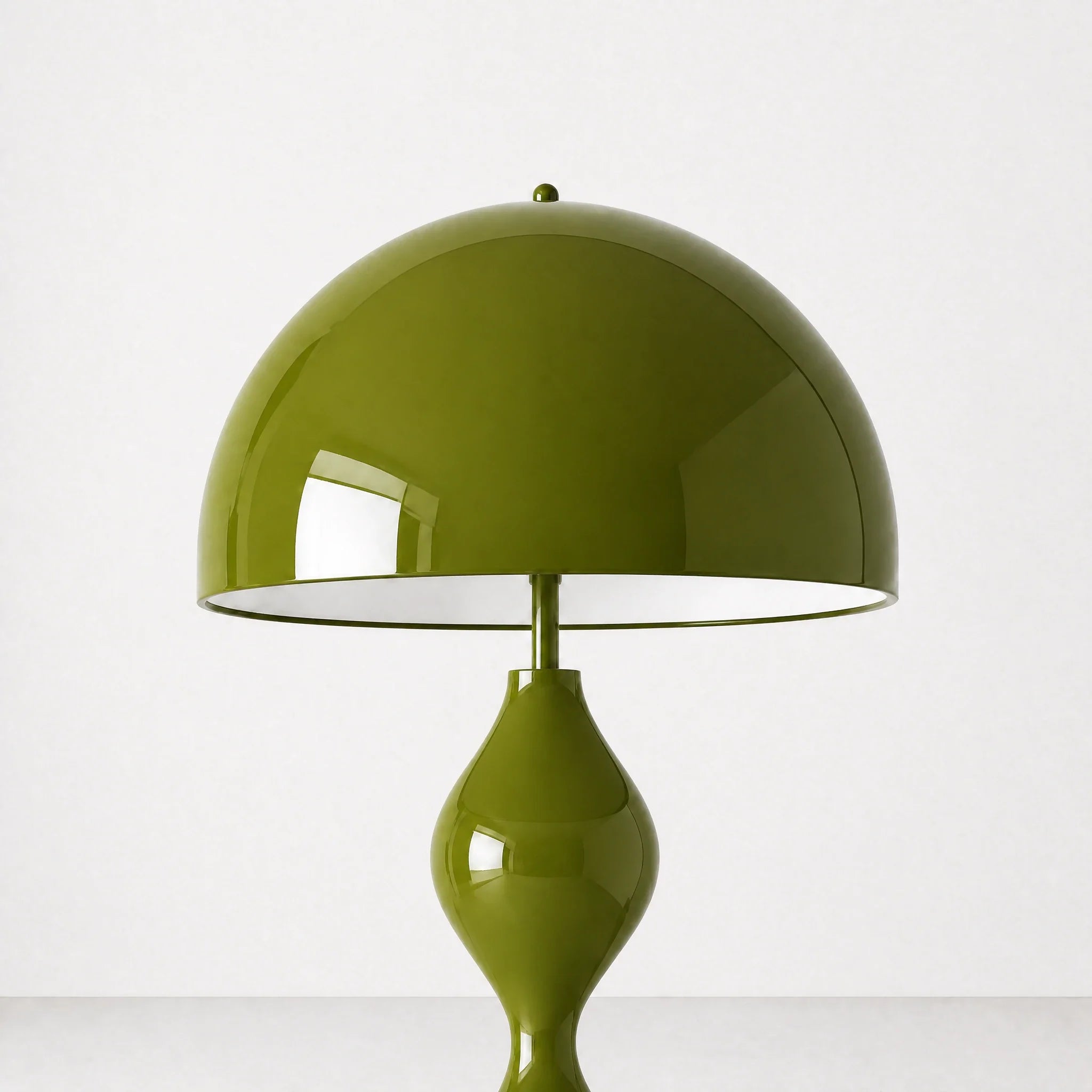 Green Zara Groove Floor Lamp — view 5