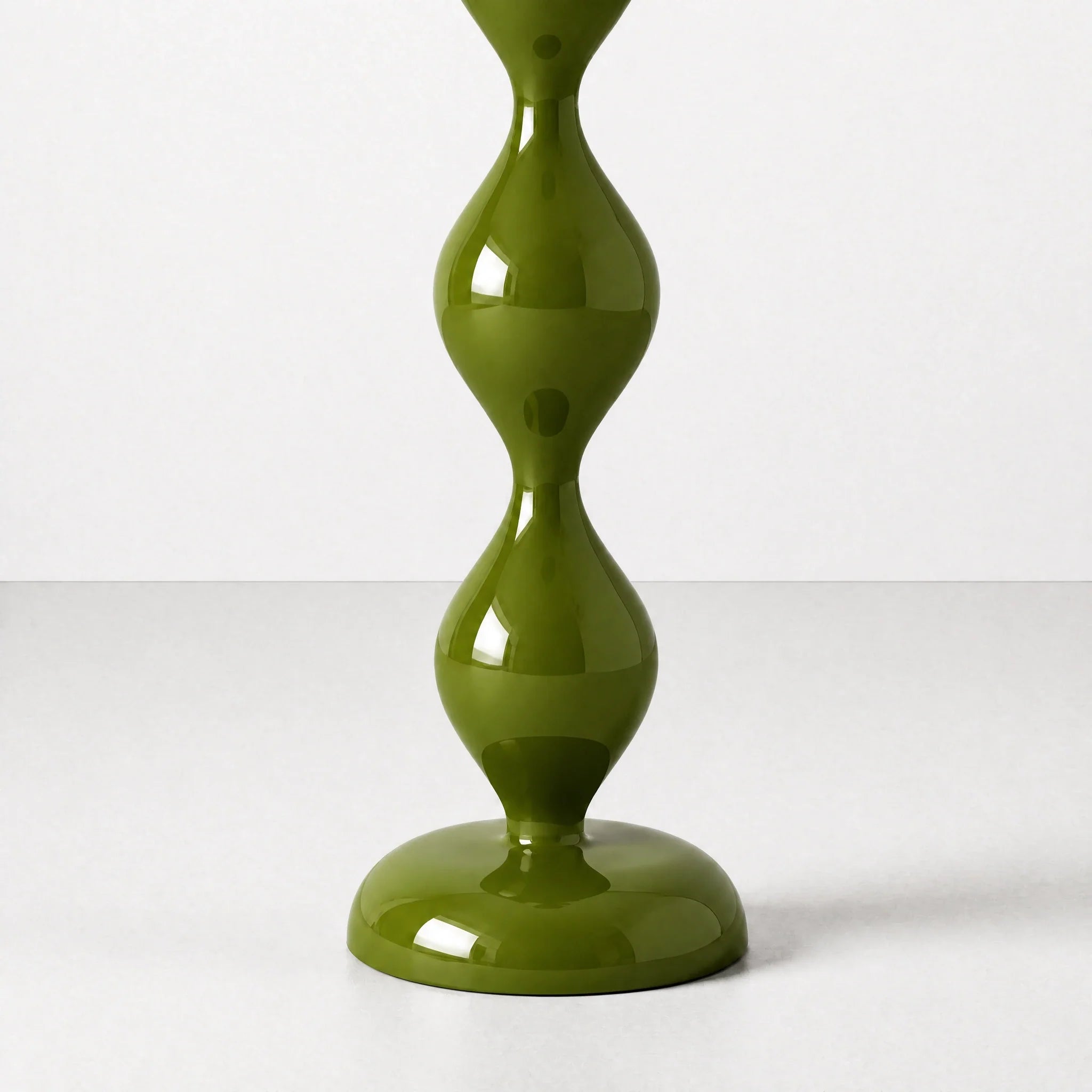 Green Zara Groove Floor Lamp — view 6
