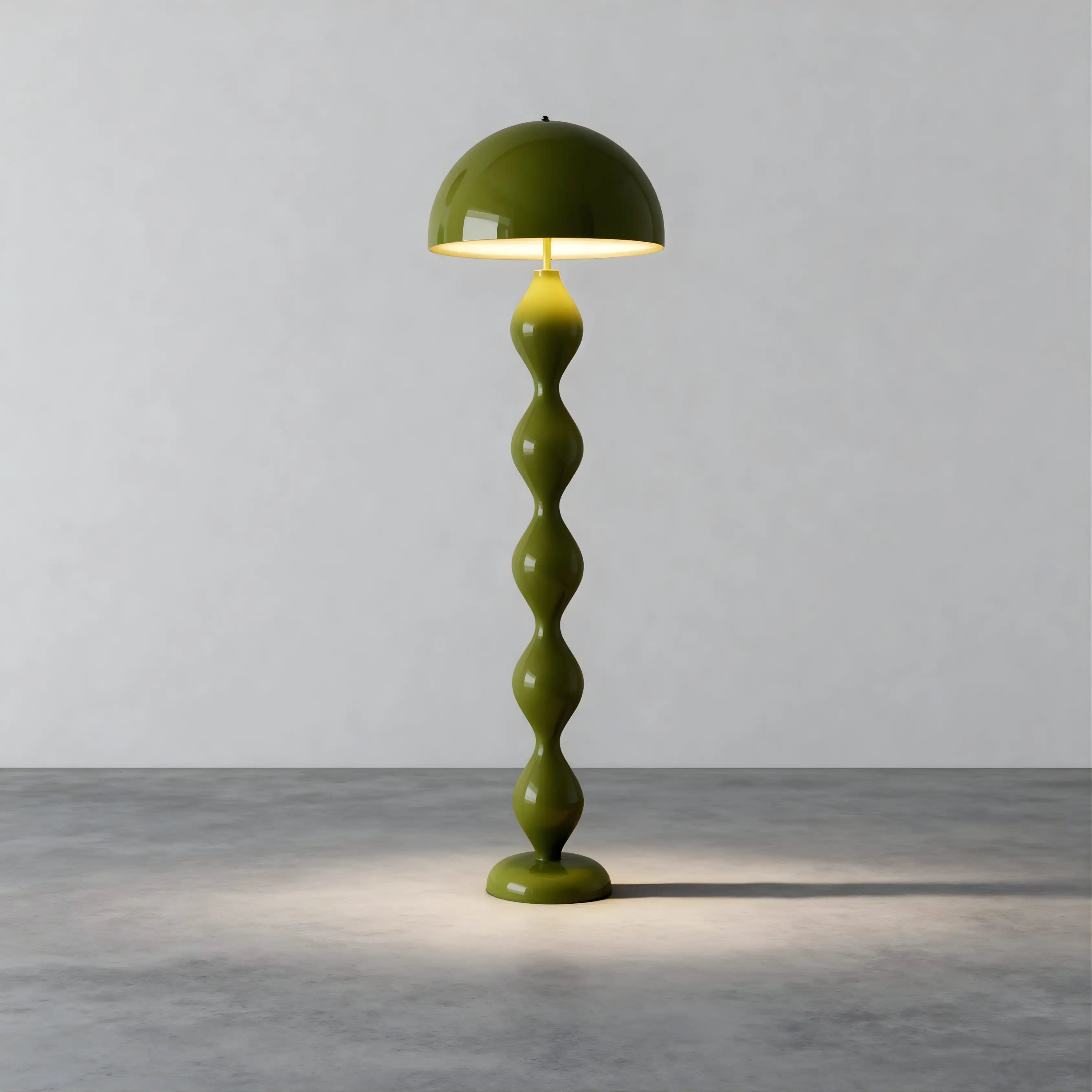 Zara Groove Floor Lamp Lamp Interior Moderna Green (Pre-Order)