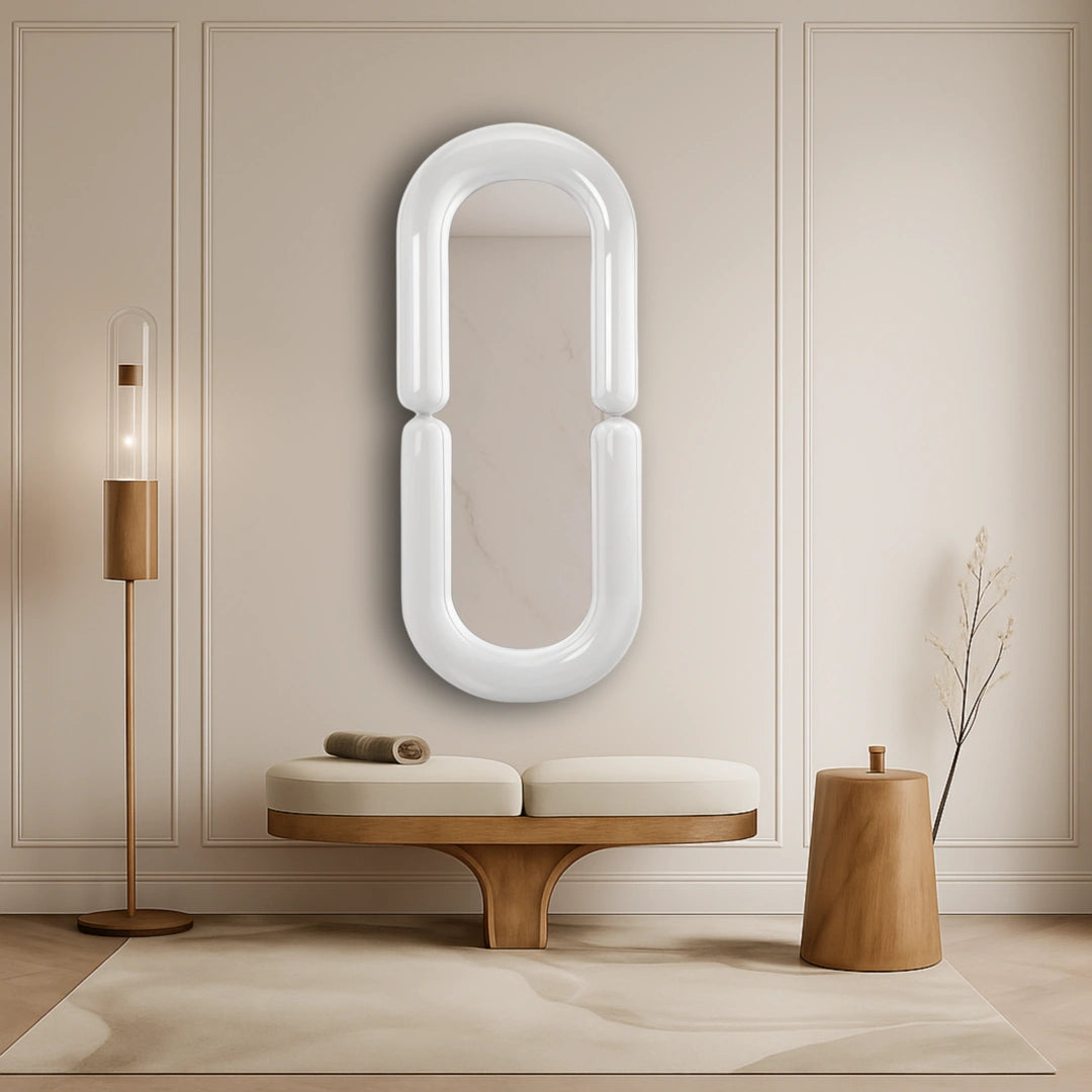 Zodiac Mirror Mirror Interior Moderna Large White