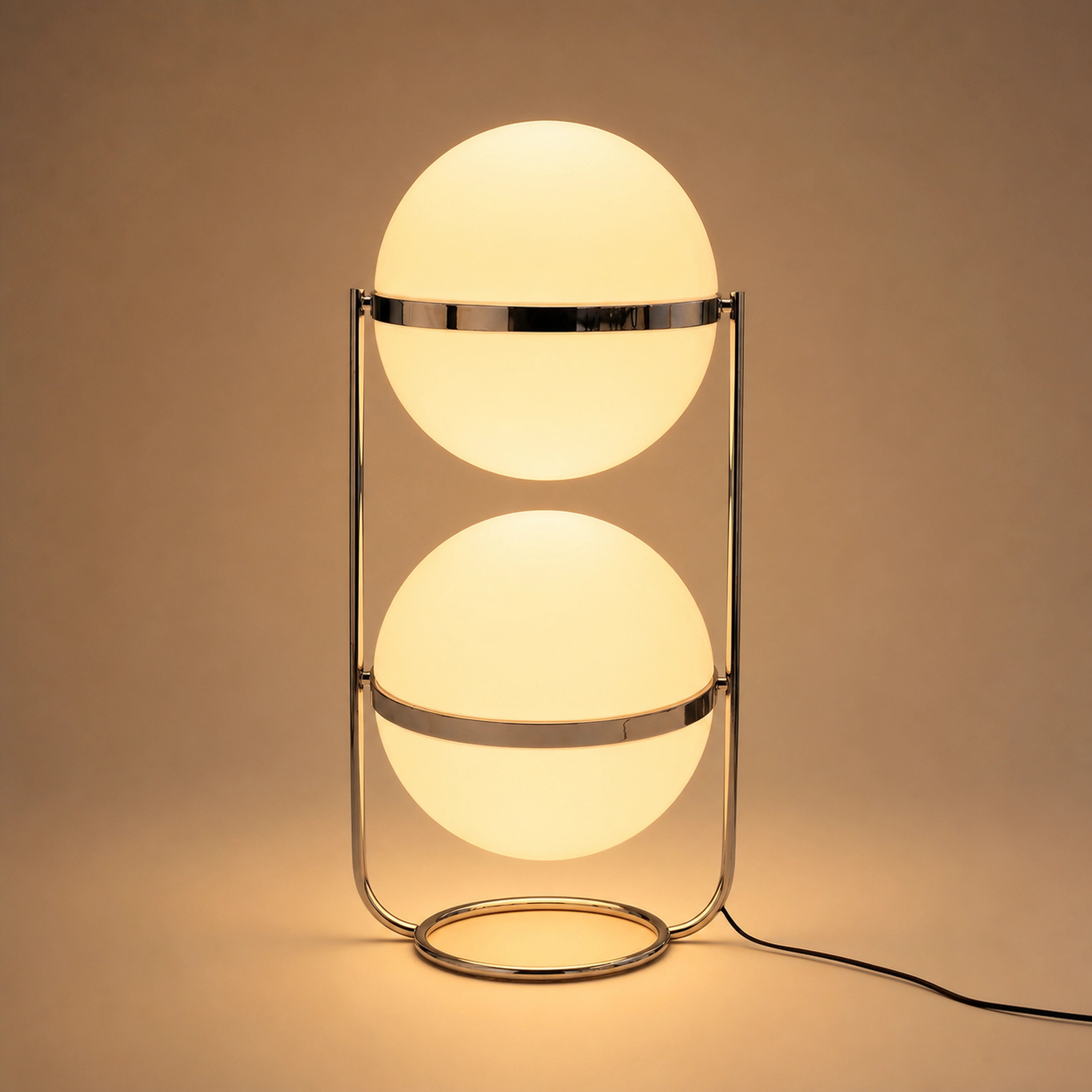Solus Double Sphere Table Lamp Lamp Interior Moderna
