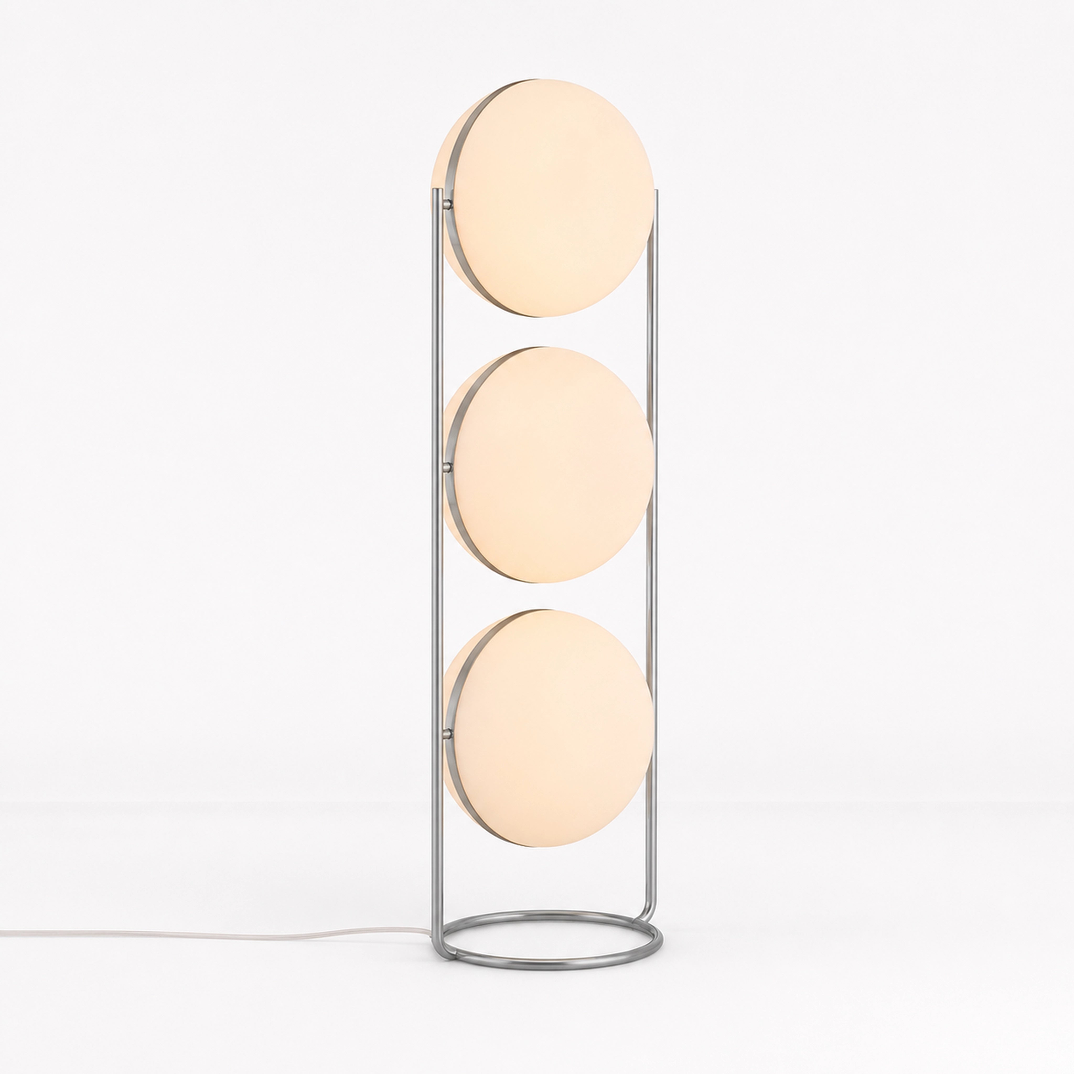 Solus Triple Sphere Floor Lamp Lamp Interior Moderna