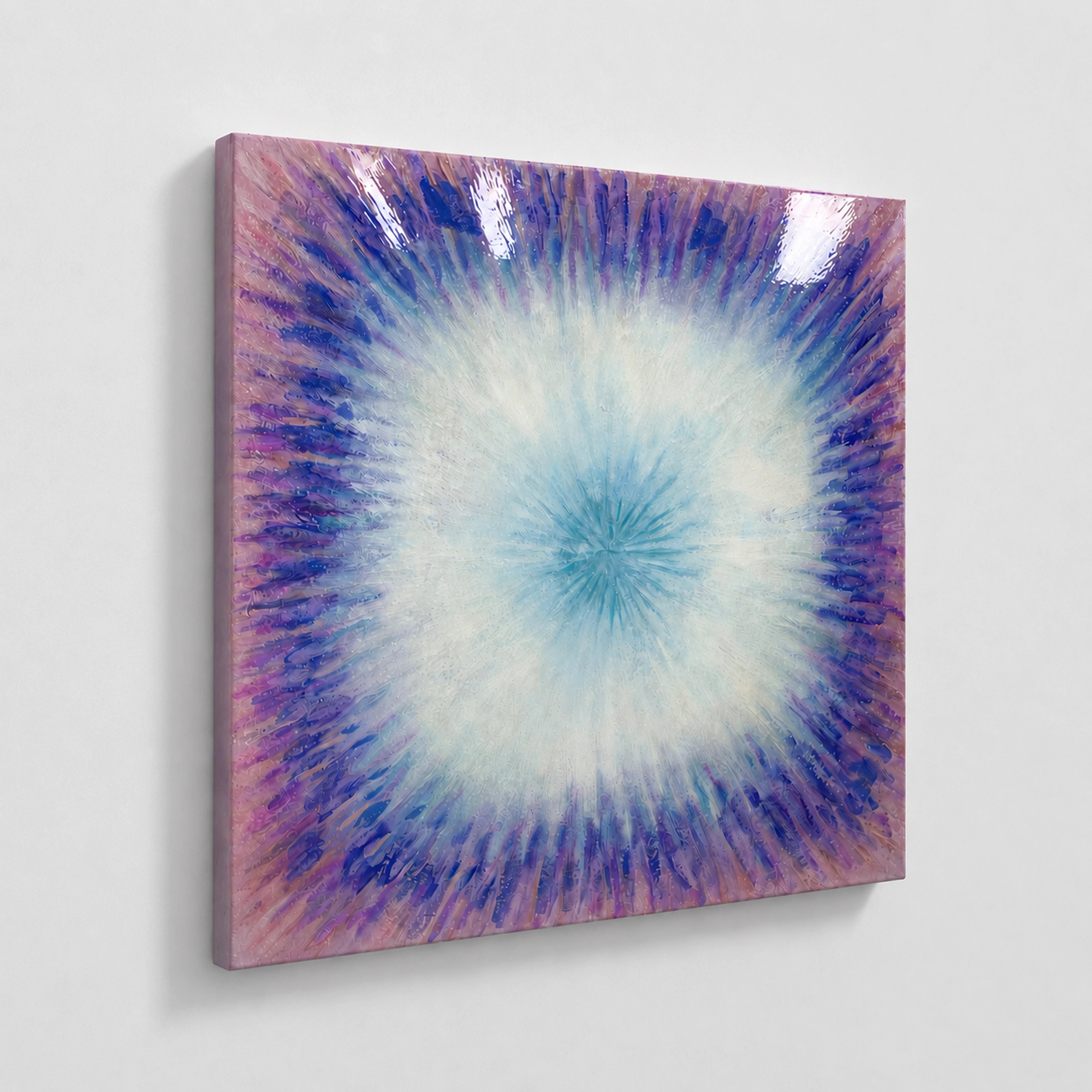 Aperture | Astral Violet Wall Art Interior Moderna