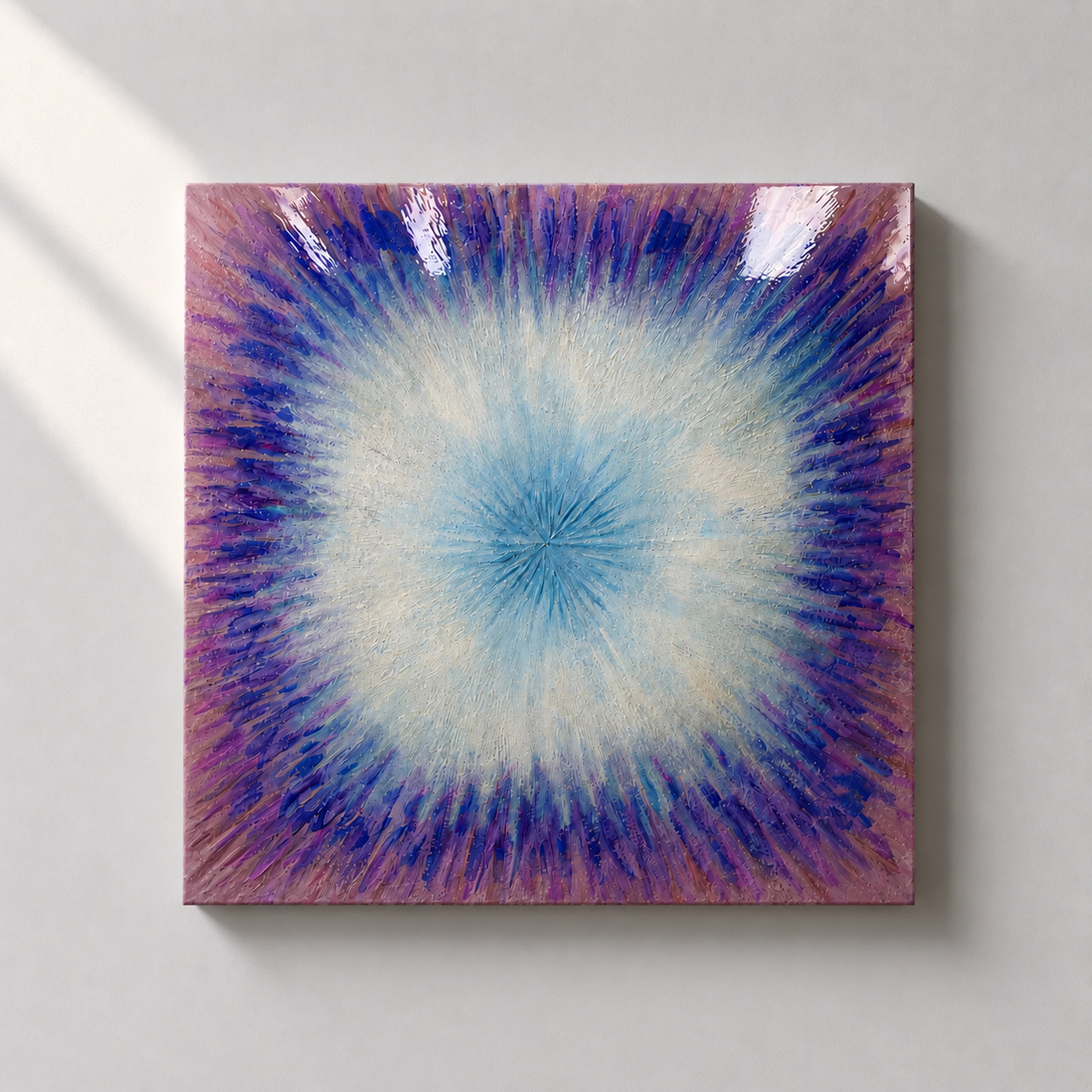 Aperture | Astral Violet Wall Art Interior Moderna
