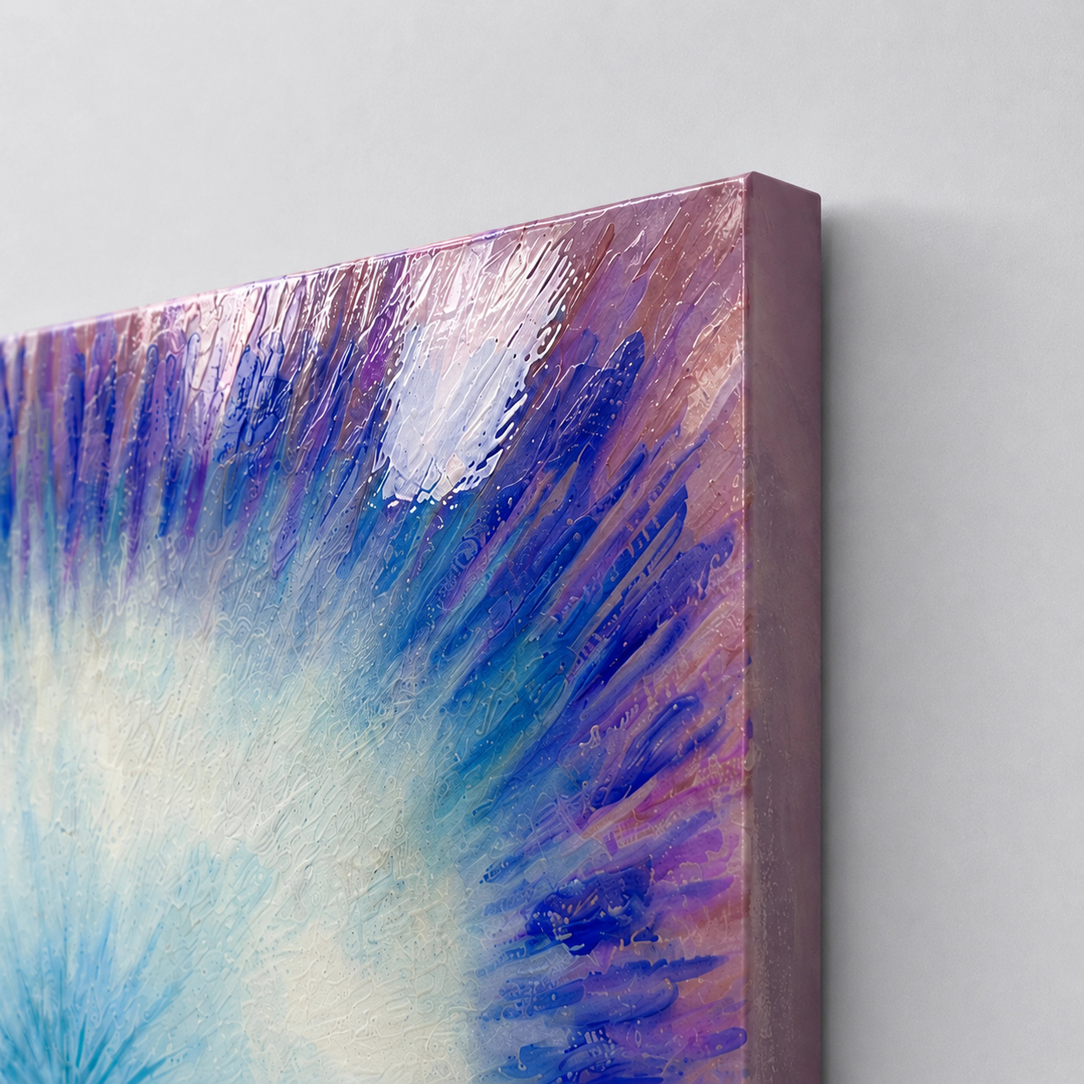 Aperture | Astral Violet Wall Art Interior Moderna