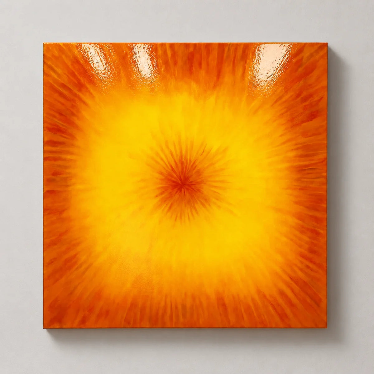 Aperture | Amber Flare Wall Art Interior Moderna