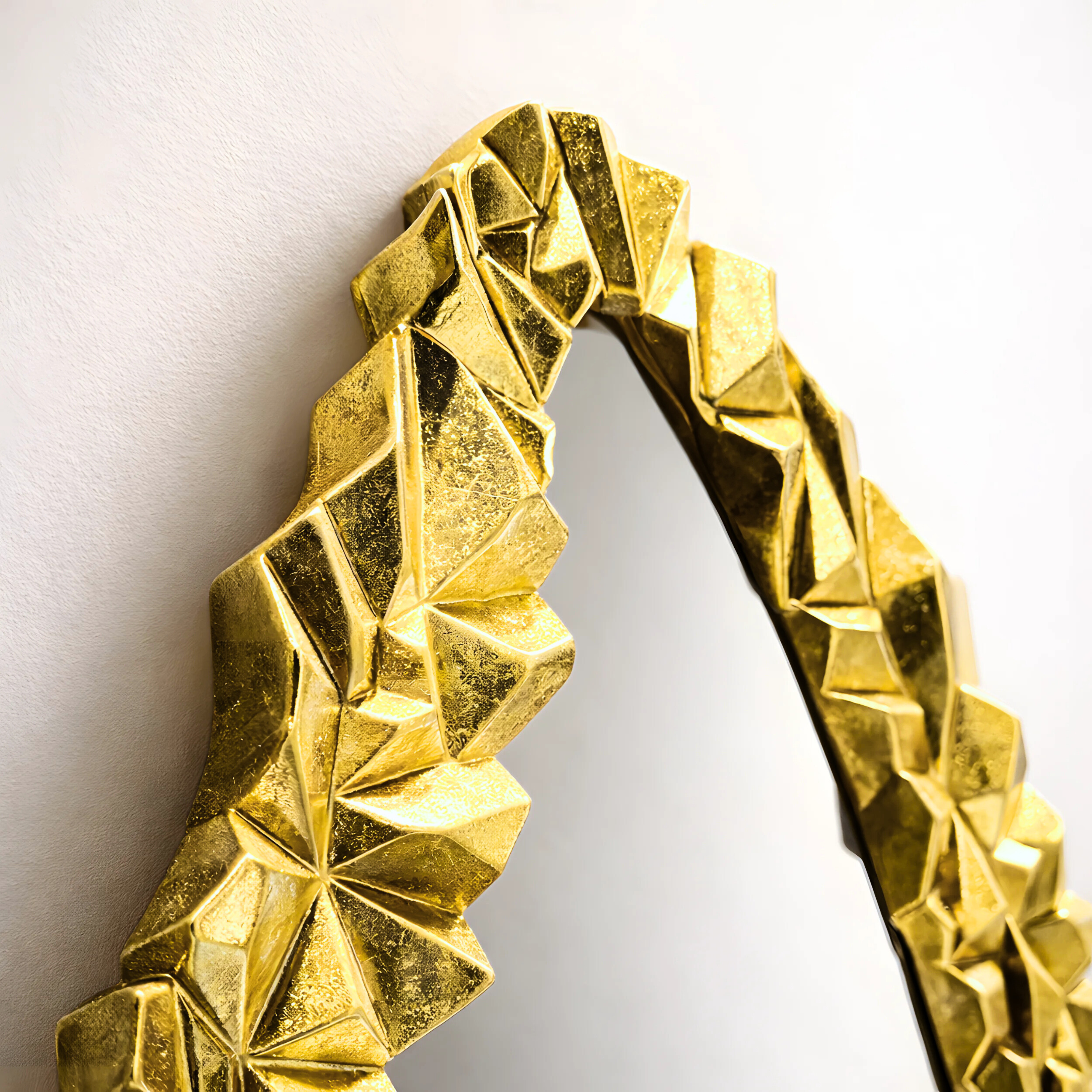 Aurelian Gold Leaf Mirror