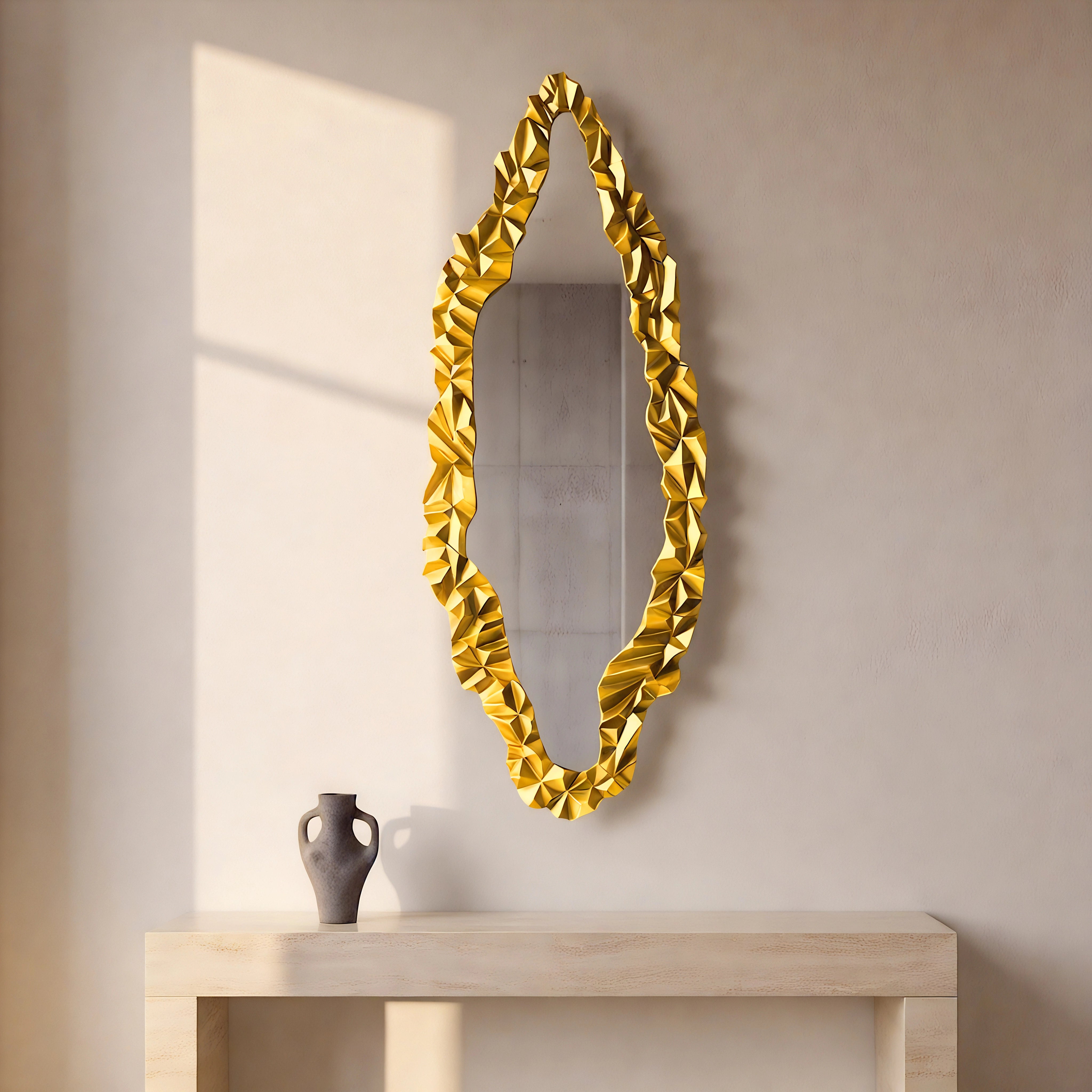 Aurelian Gold Leaf Mirror