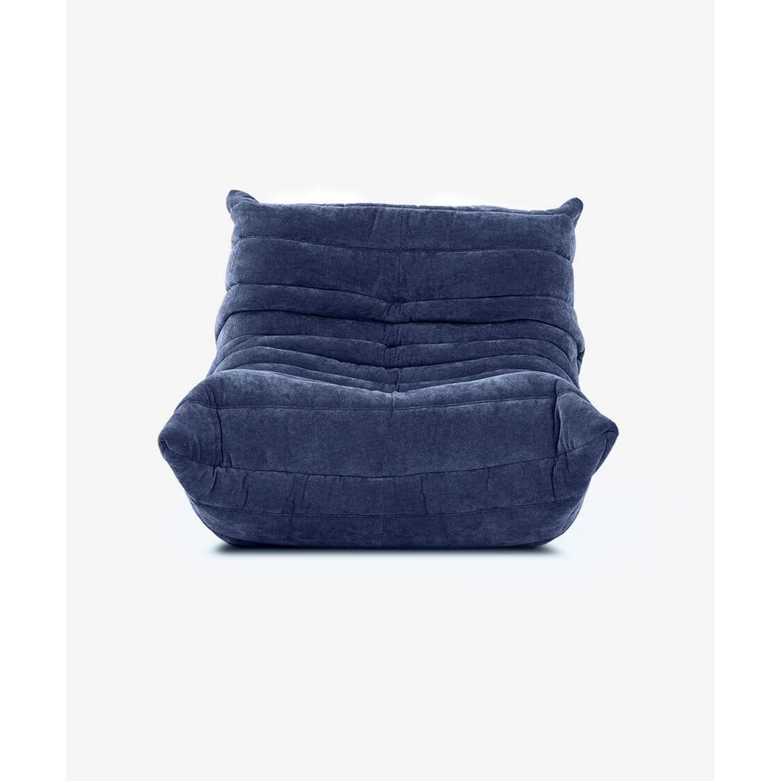 Togo One Seater Sofa Interior Moderna Cobalt Blue