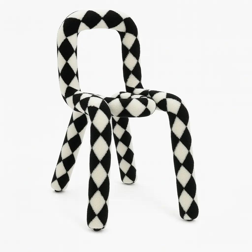 Bold Chair Chair Interior Moderna Black+White (Pre-Order)