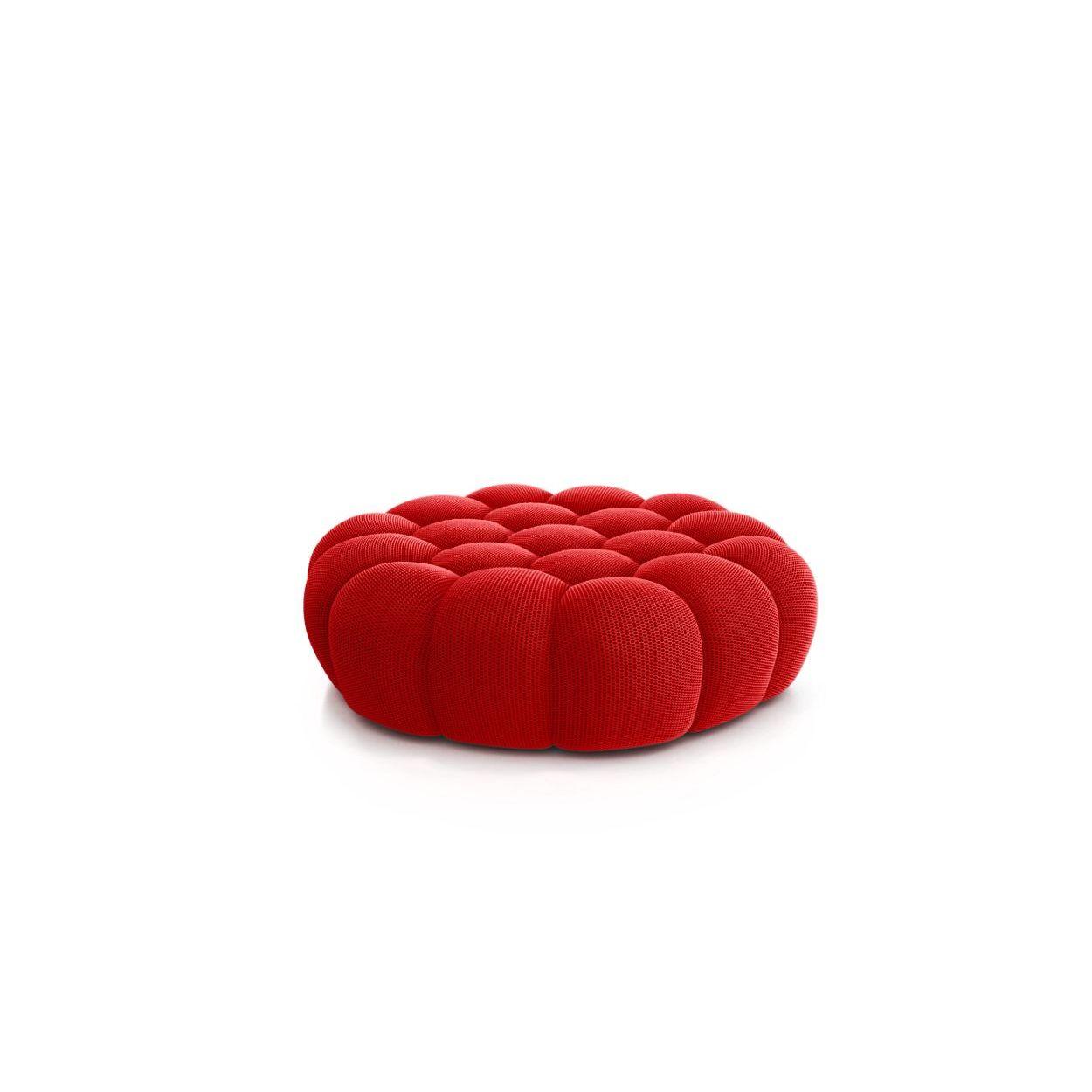 Bubble Large Ottoman Sofa Interior Moderna Ruby Red