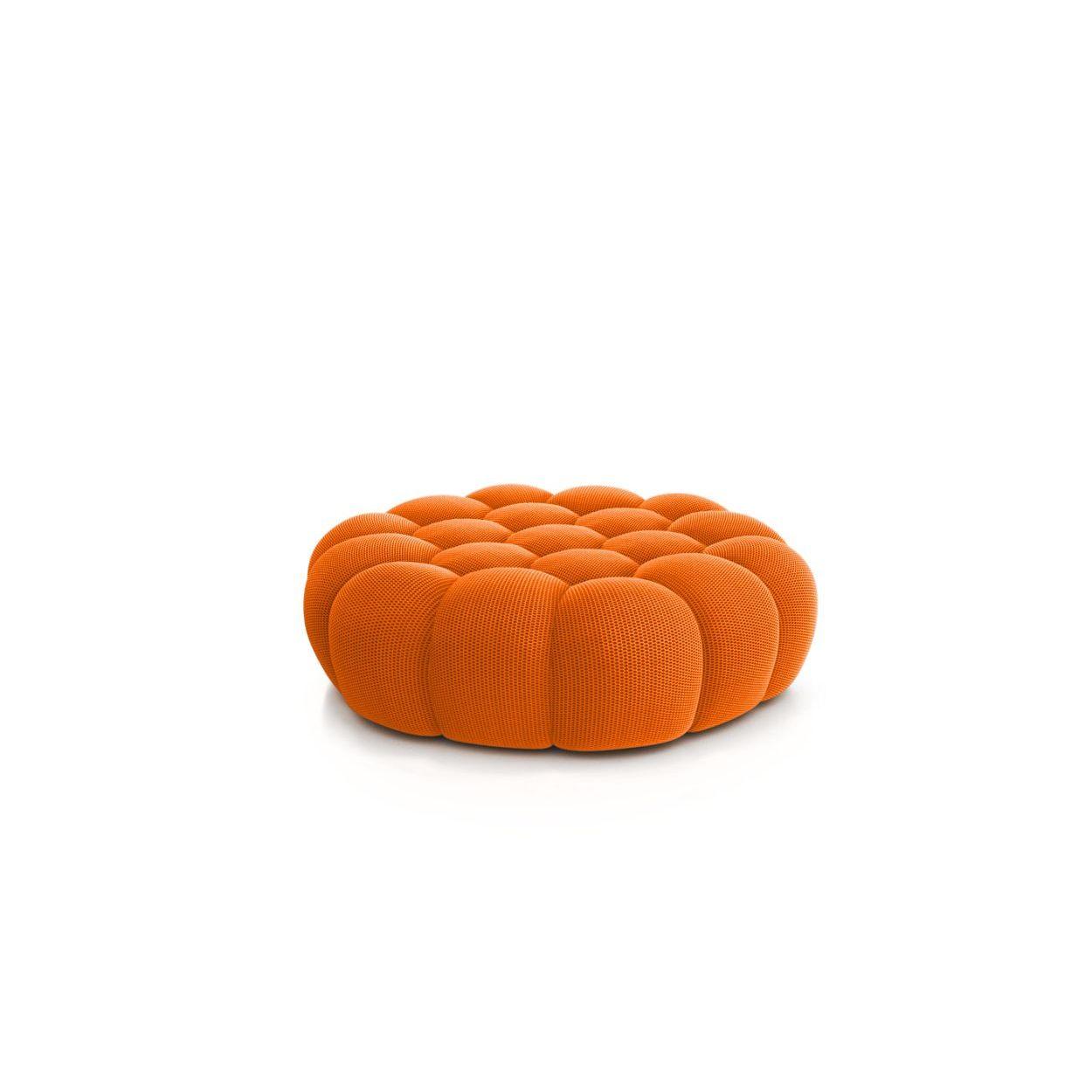 Bubble Large Ottoman Sofa Interior Moderna Tangerine Orange