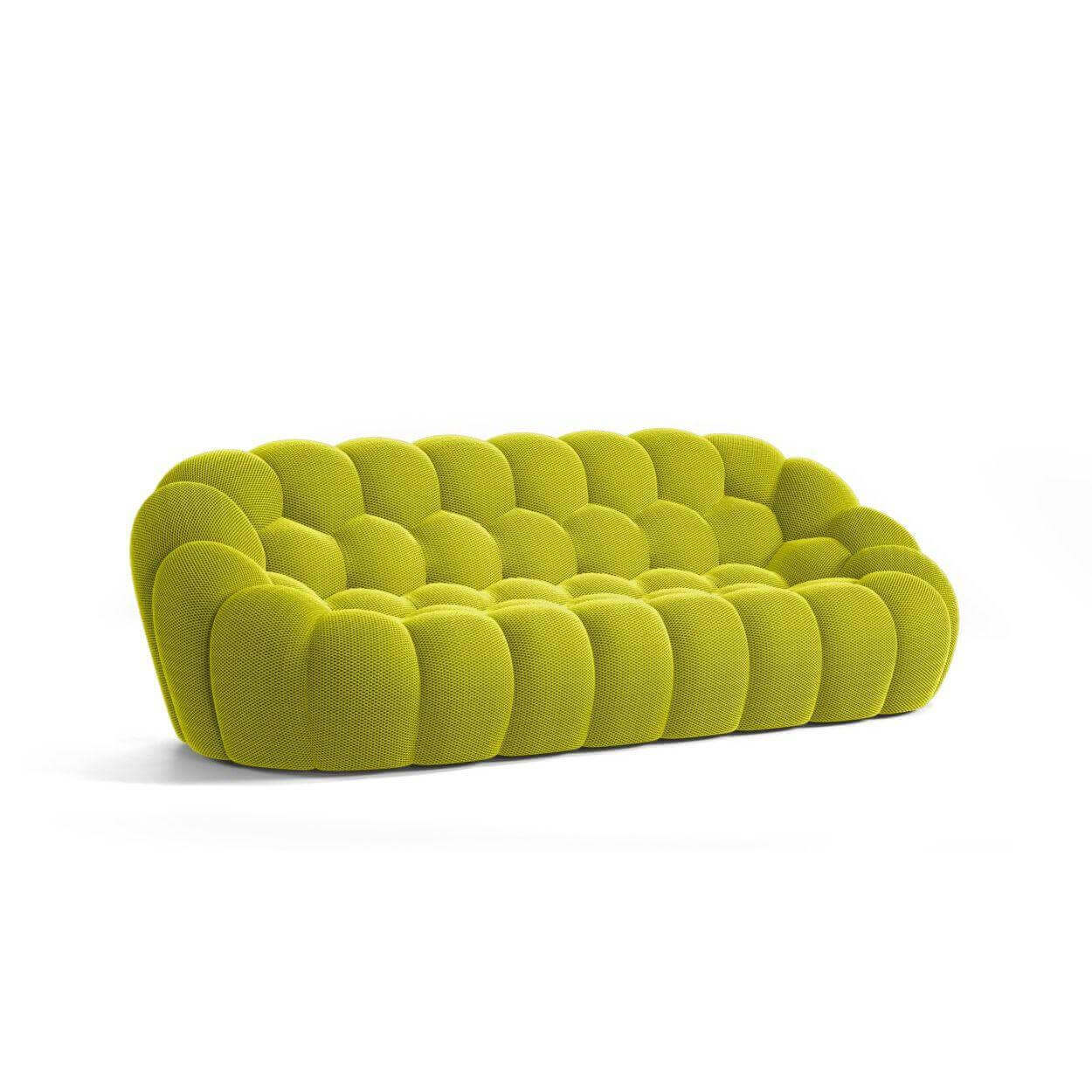 Bubble Three Seater Sofa Interior Moderna Lime Green