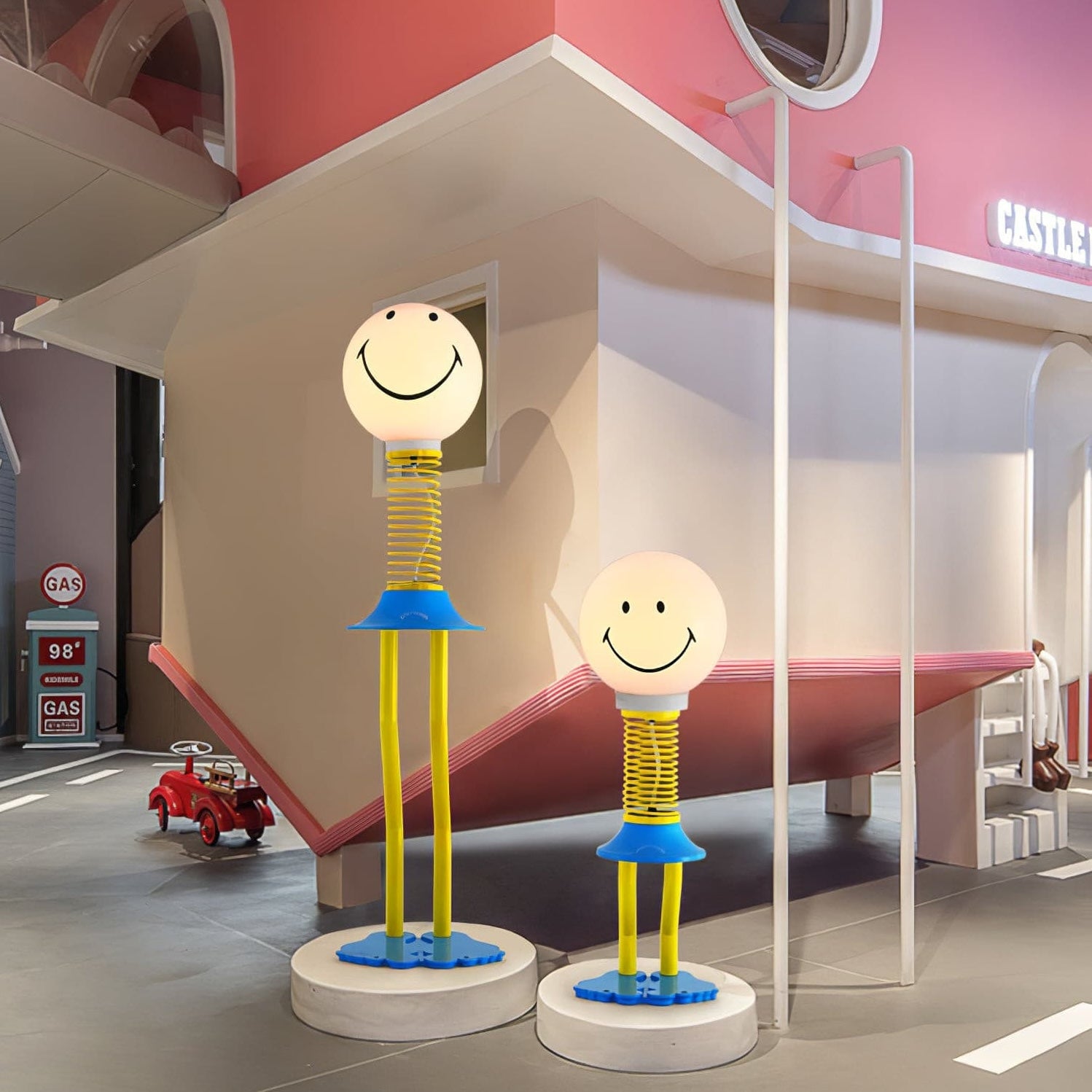 Smile Spring Lamp Lamp Interior Moderna