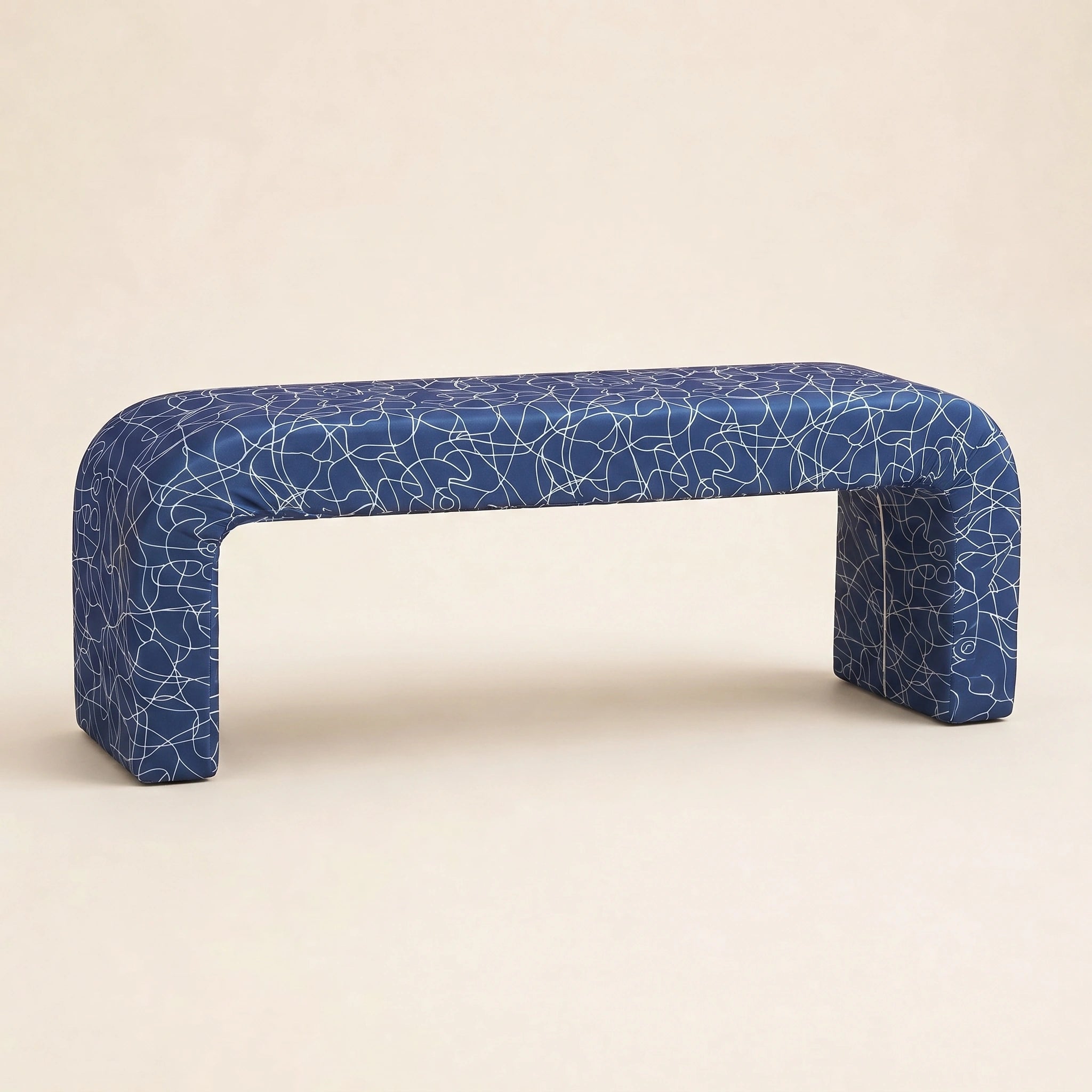 Cascada Bench | Flux Bench Interior Moderna Blue