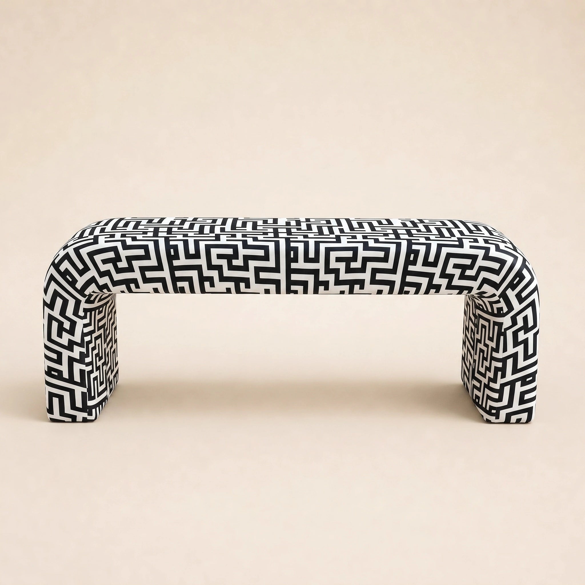 Cascada Bench | Labyrinth Bench Interior Moderna Black