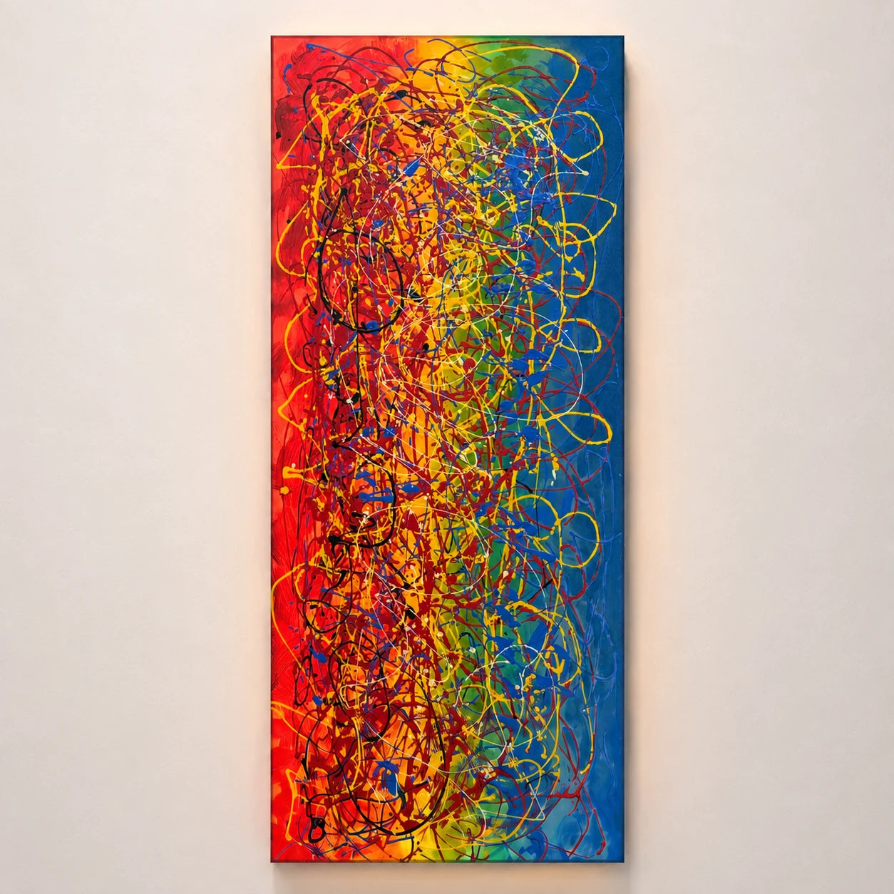Chromatic Uprising Wall Art Interior Moderna