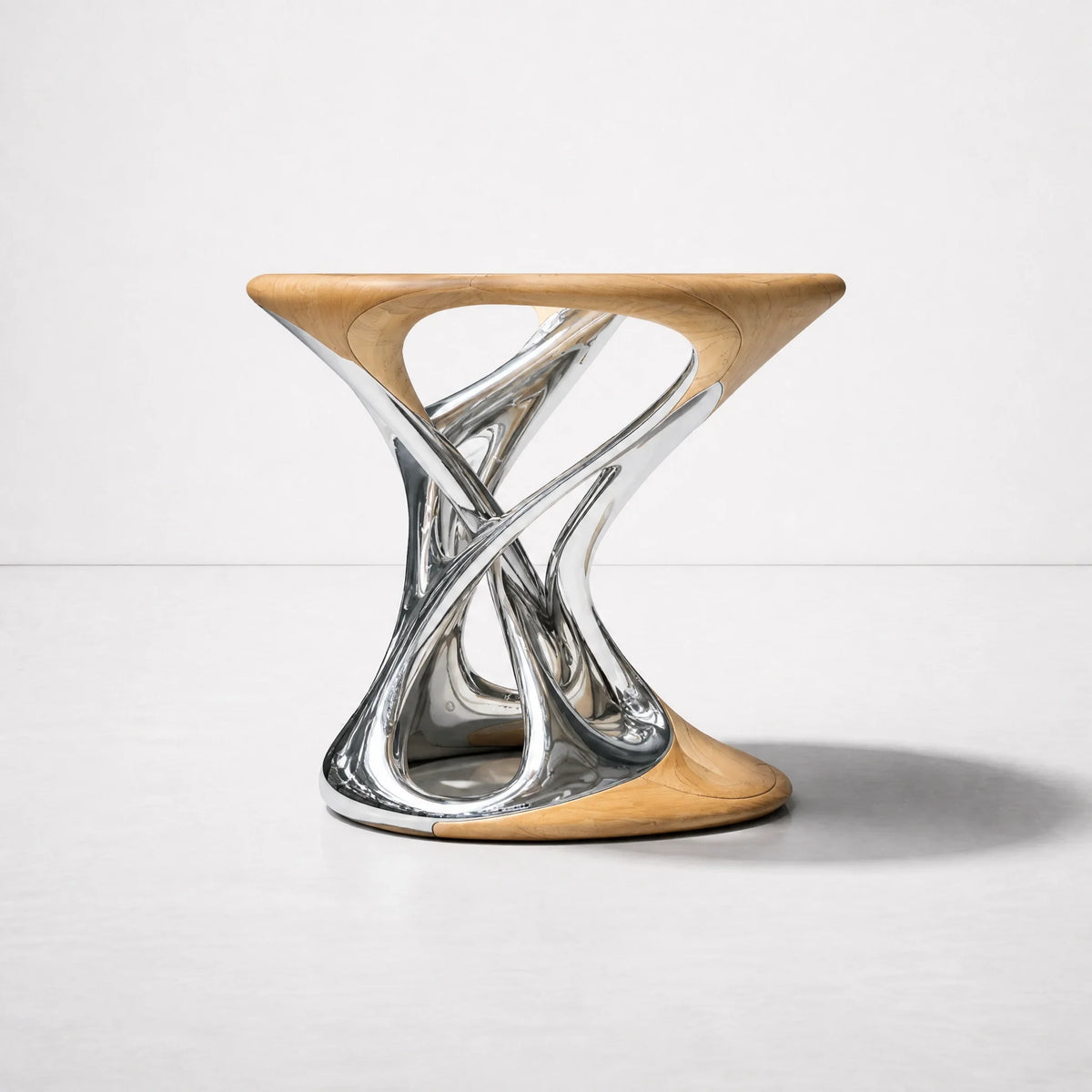 Chrome Mirage Side Table Table Interior Moderna
