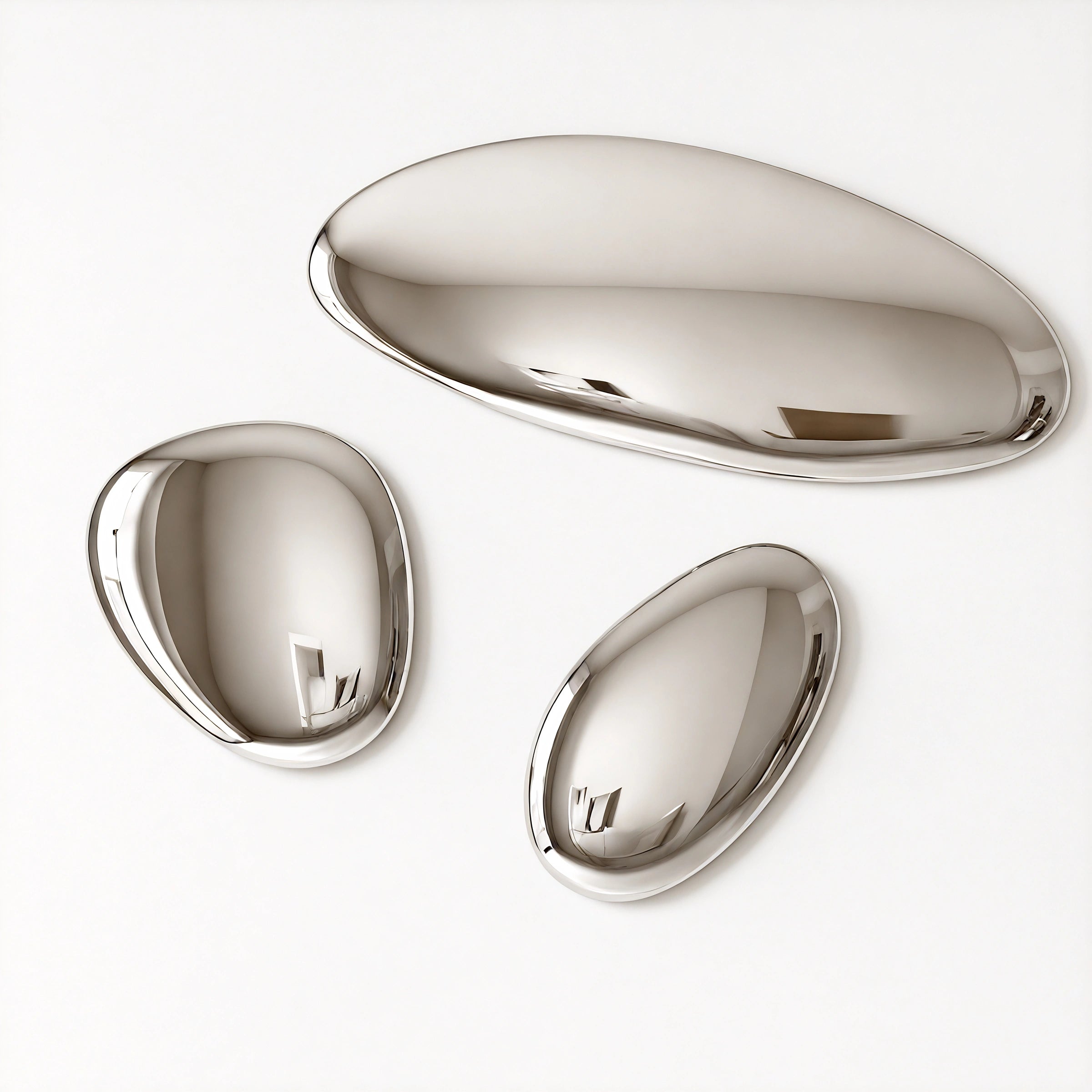 Chrome Horizons Wall Art Interior Moderna