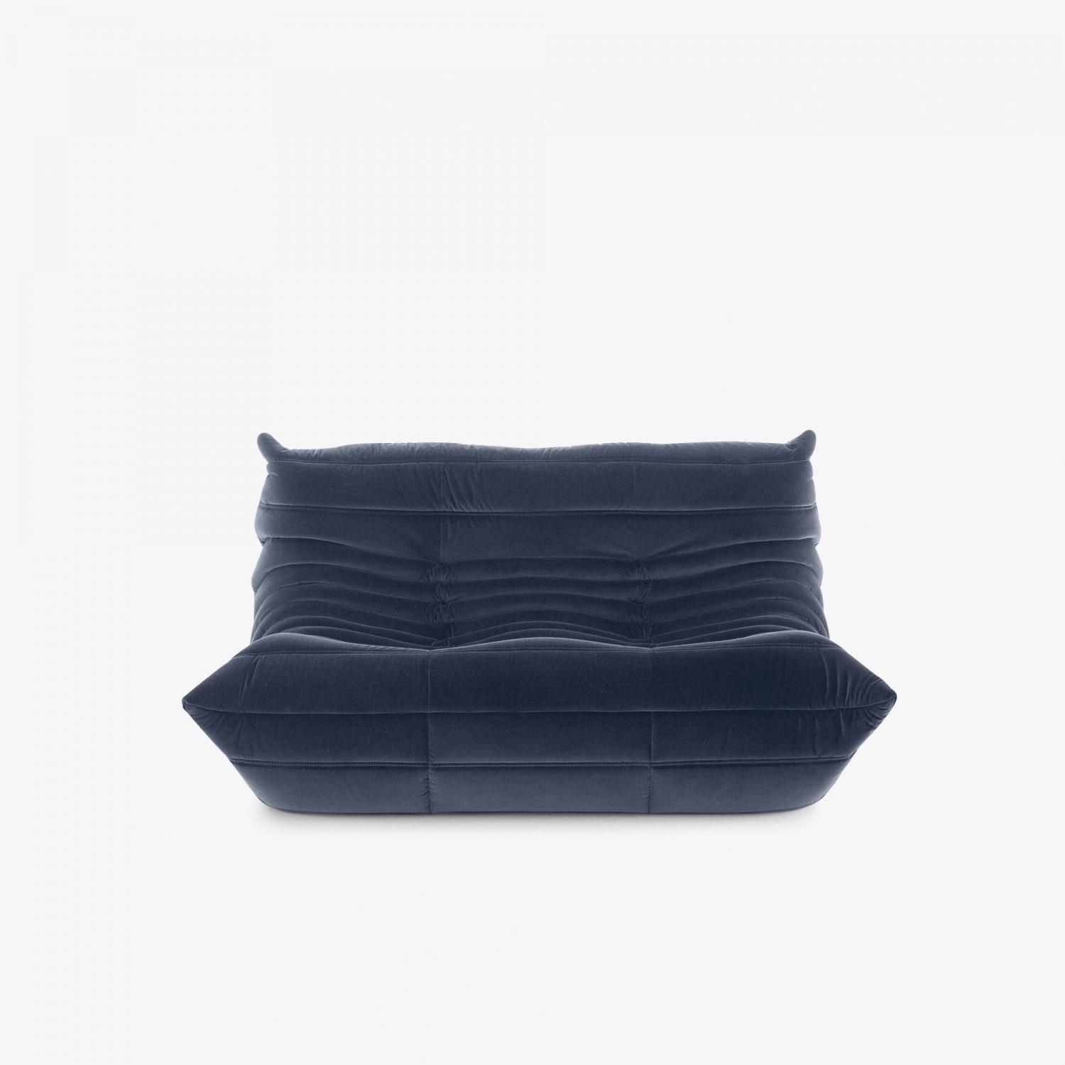Togo Two seater Sofa Interior Moderna Cobalt Blue