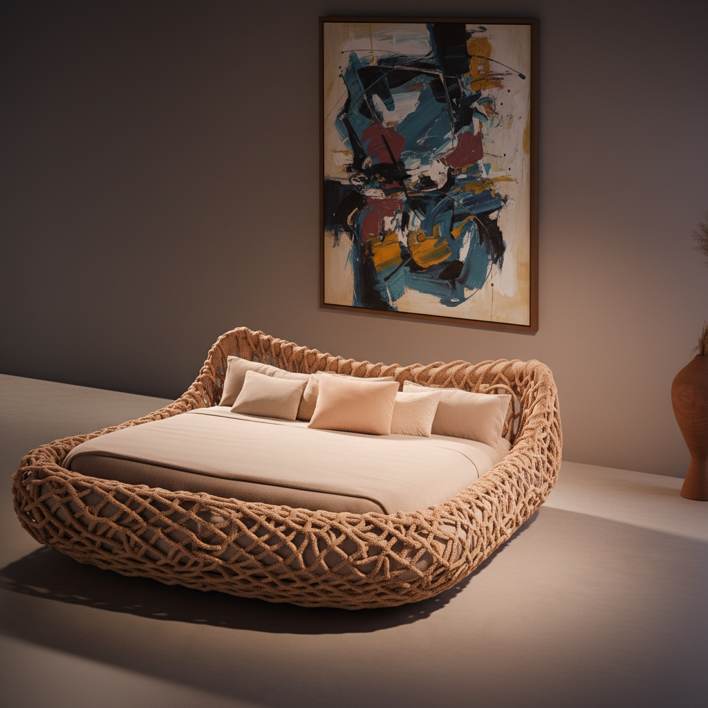 Cocoon Bed Bed Interior Moderna