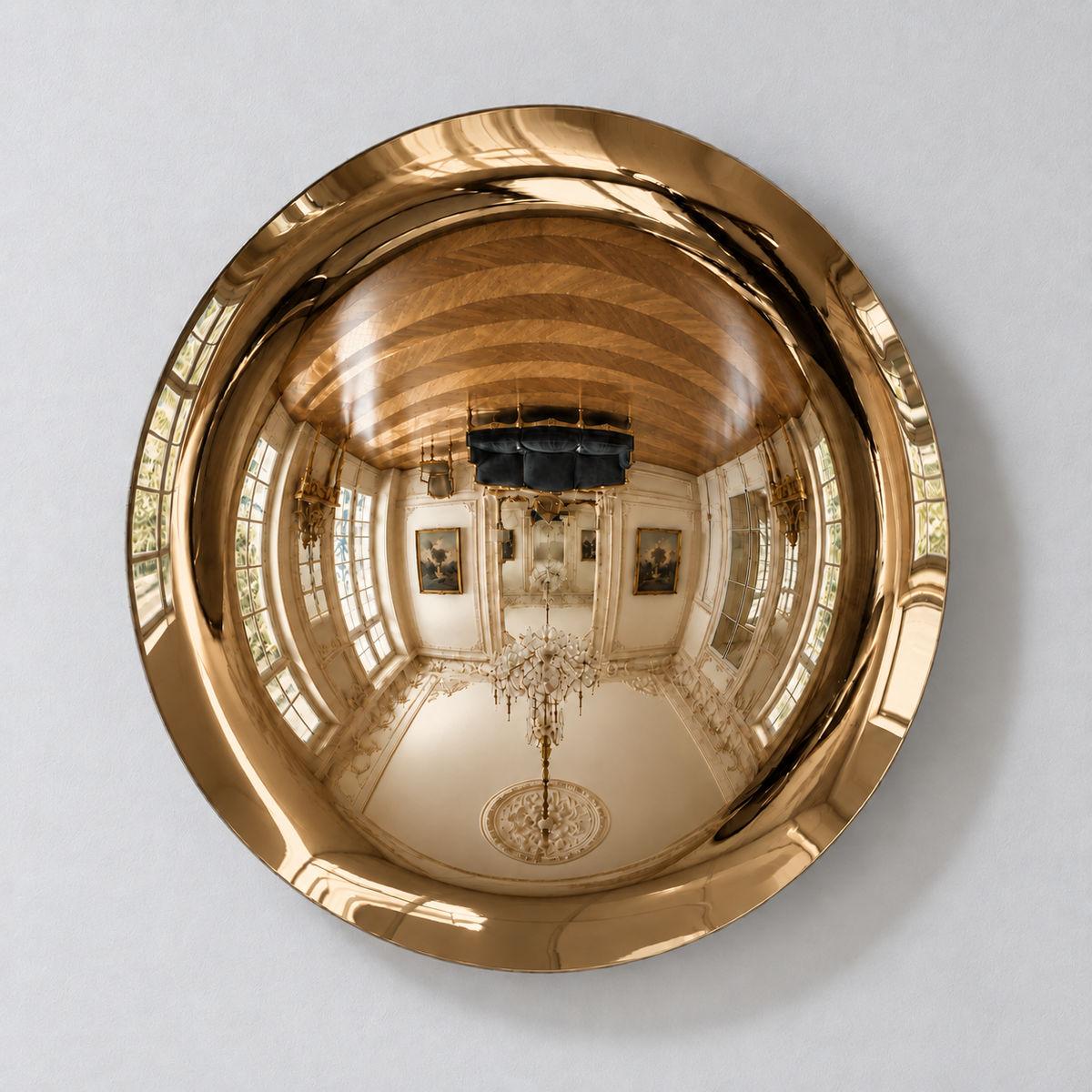 Concave Mirror | Bronze Mirror Interior Moderna Default Title