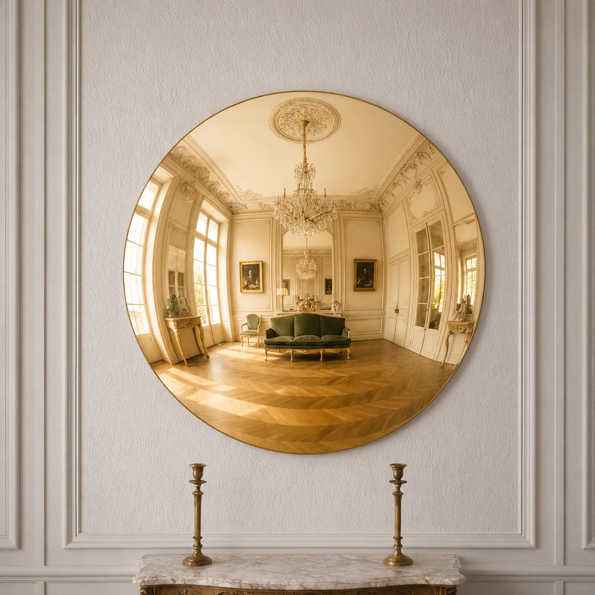 Convex Mirror | Gold Mirror Interior Moderna Medium