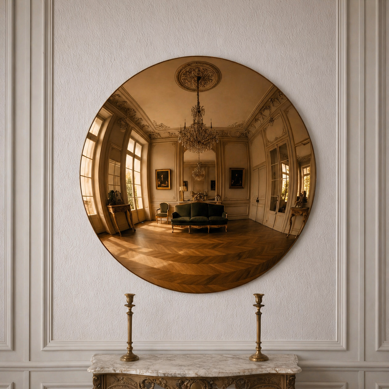 Convex Mirror | Bronze Interior Moderna