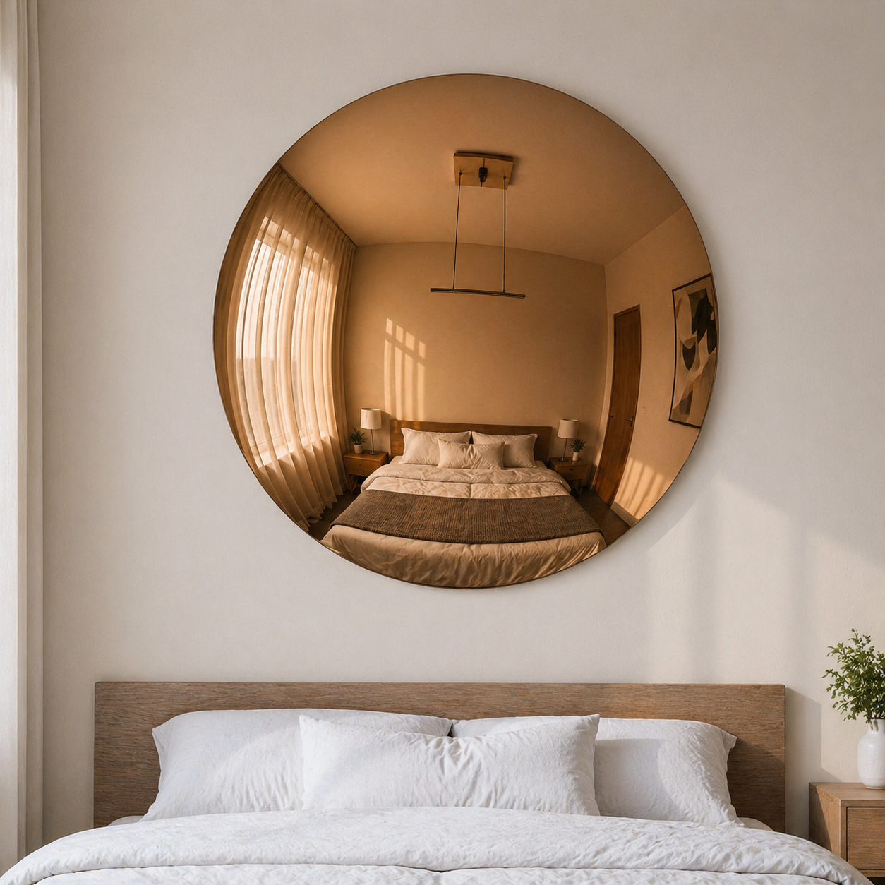 Convex Mirror | Bronze Interior Moderna
