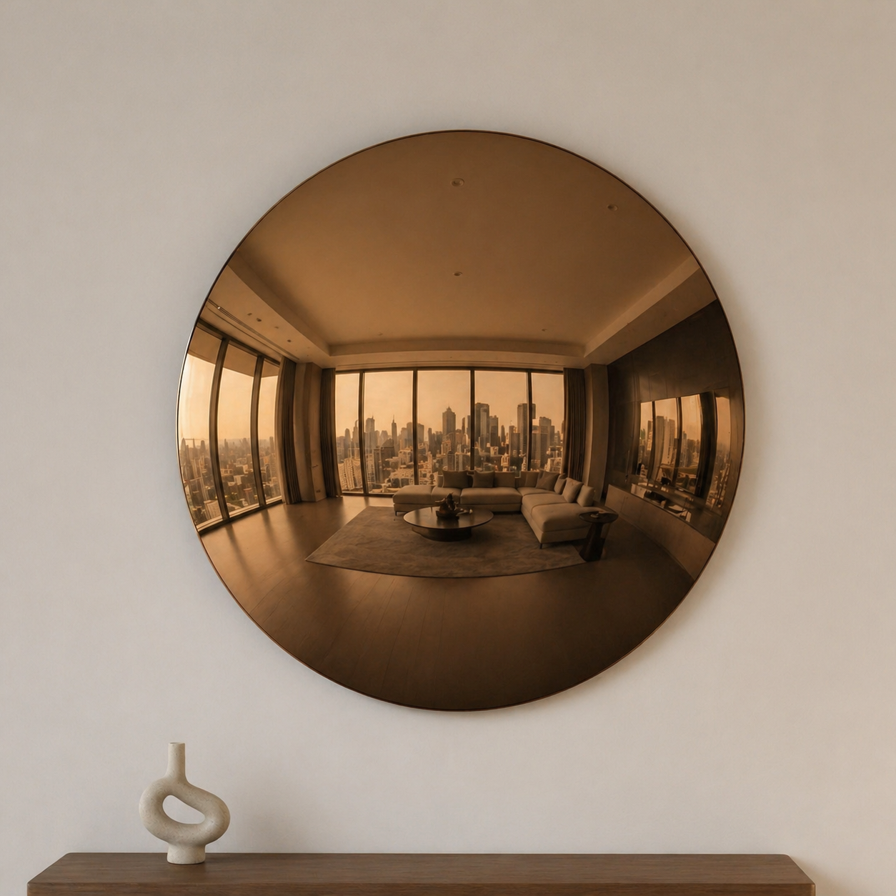 Convex Mirror | Bronze Interior Moderna