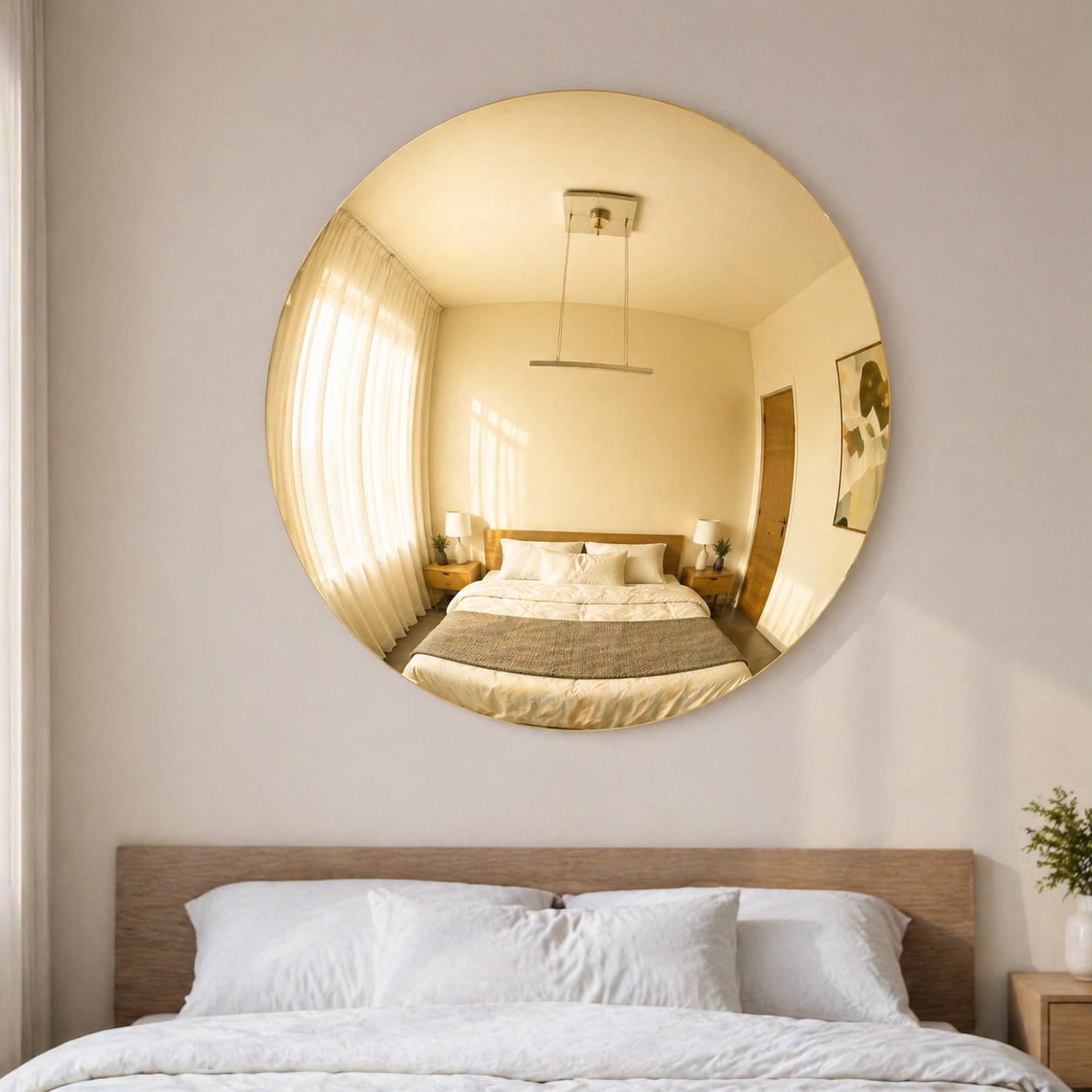 Convex Mirror | Gold Interior Moderna
