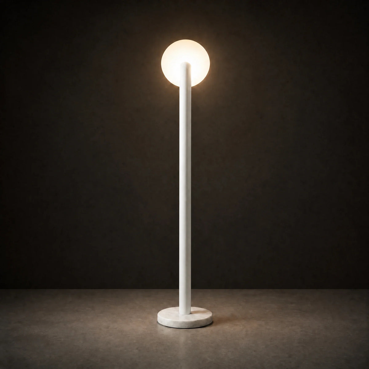 Elaris Pillar Lamp | White Lamp Interior Moderna New